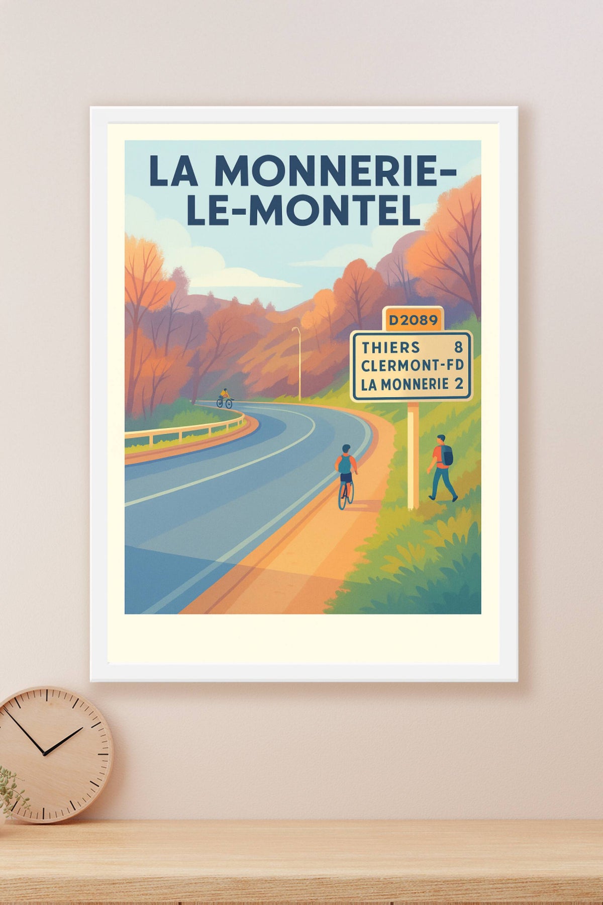 Affiche de La Monnerie-le-Montel - Invitation à la balade automnale