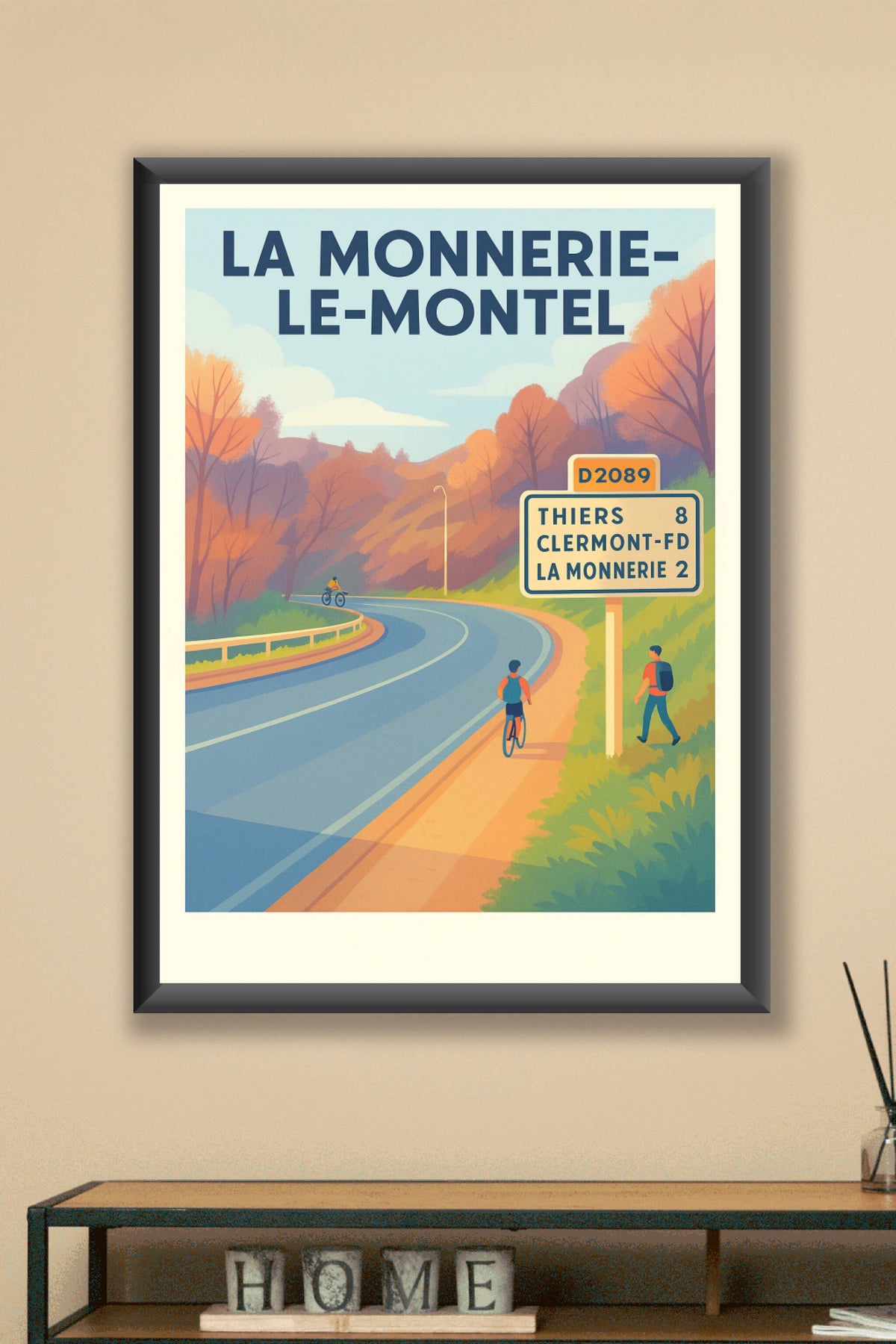 Affiche de La Monnerie-le-Montel - Invitation à la balade automnale