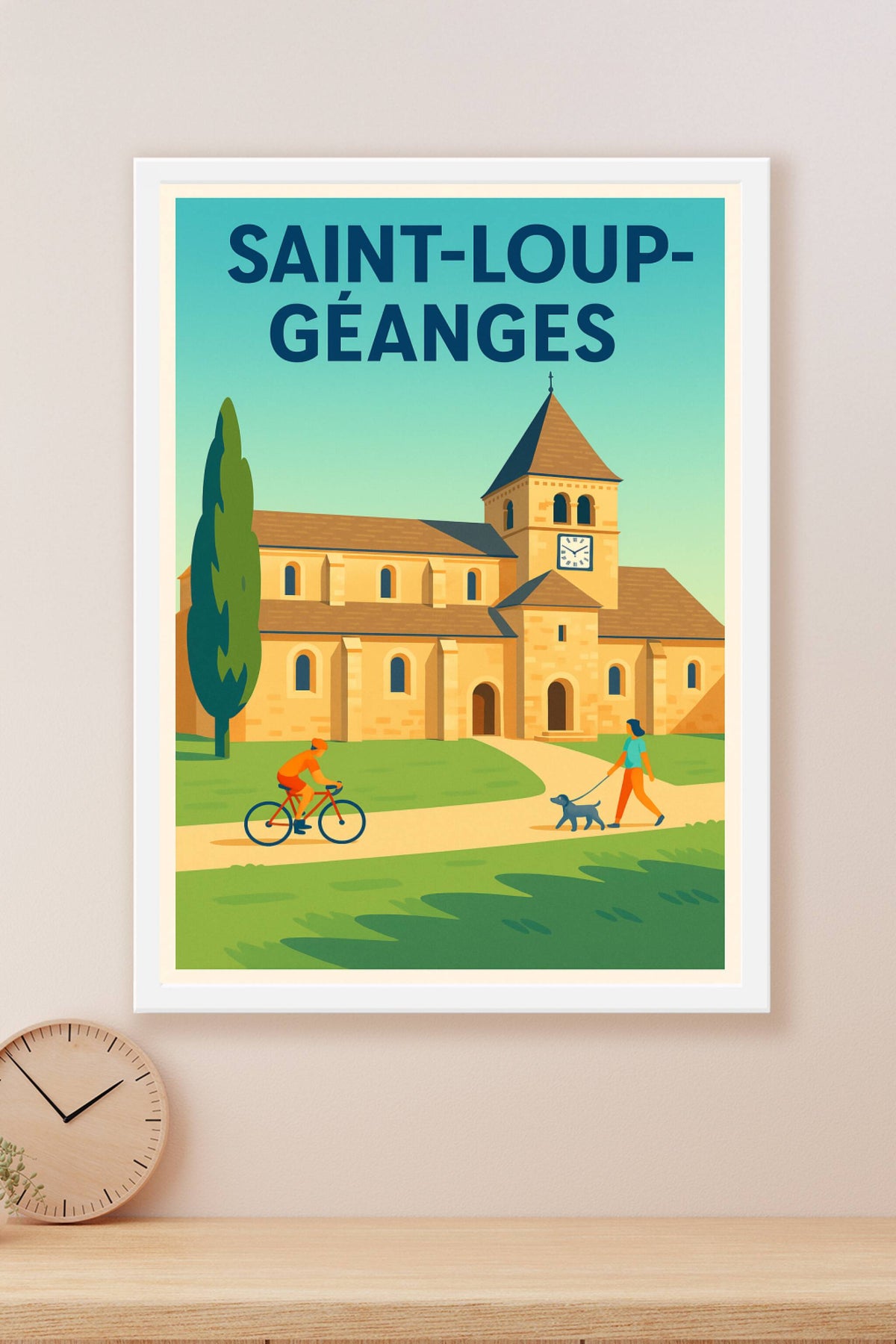 Affiche de Saint-Loup-Géanges - Découverte paisible et authentique