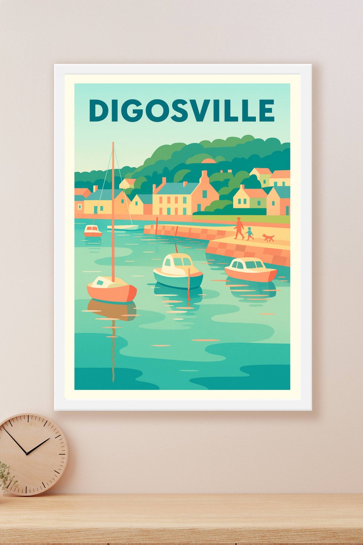 Affiche de Digosville - Escapade tranquille au bord de l'eau