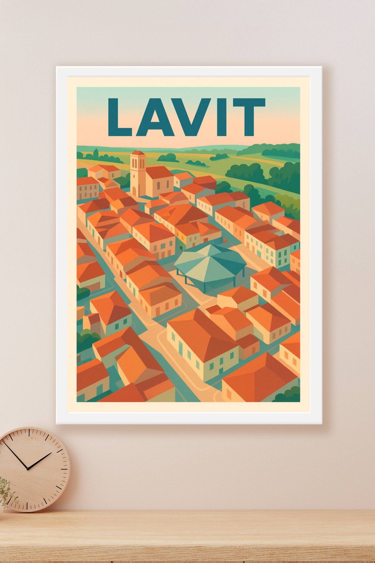 Affiche de Lavit - Charme et authenticité du sud-ouest