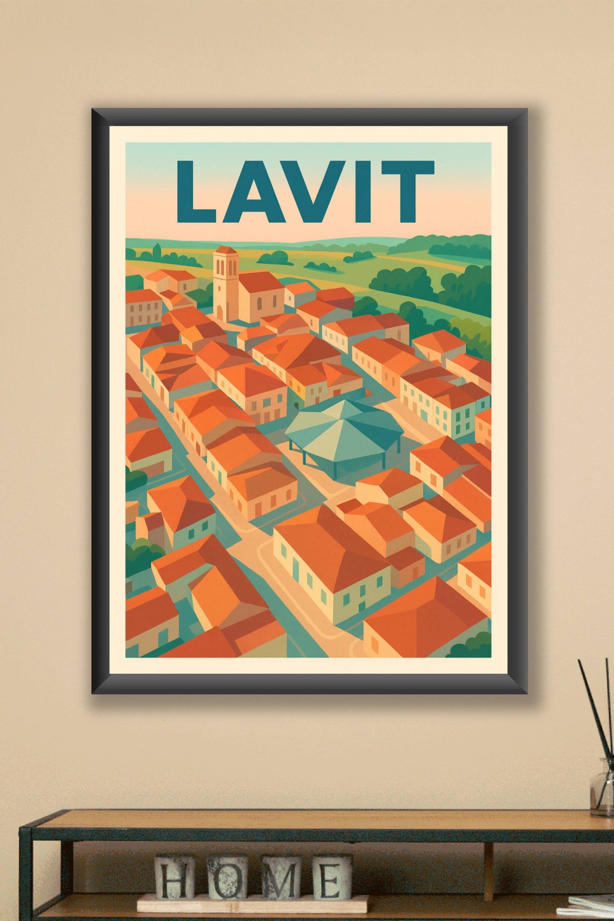 Affiche de Lavit - Charme et authenticité du sud-ouest