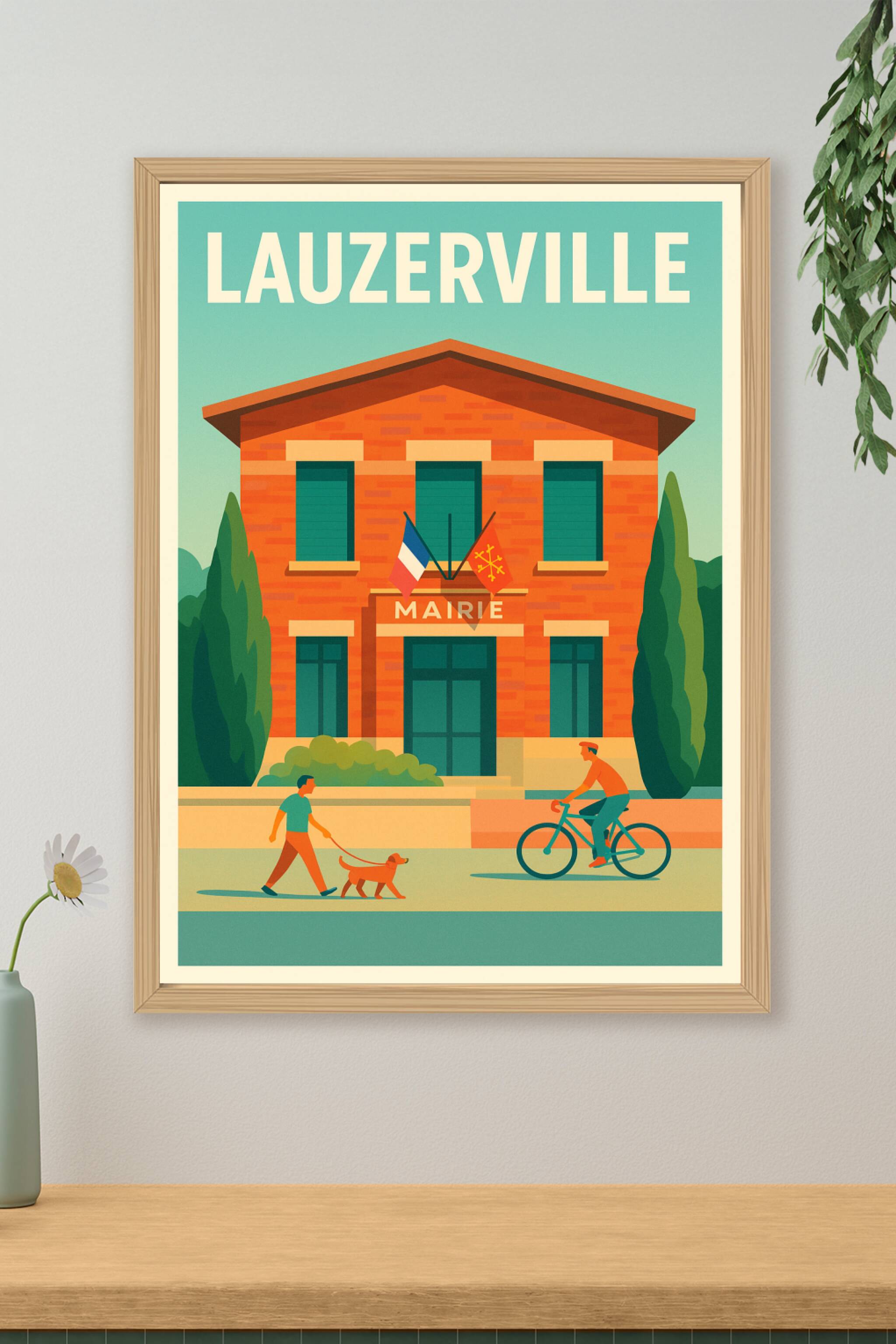 Affiche de Lauzerville - Charme et tranquillité de la vie locale