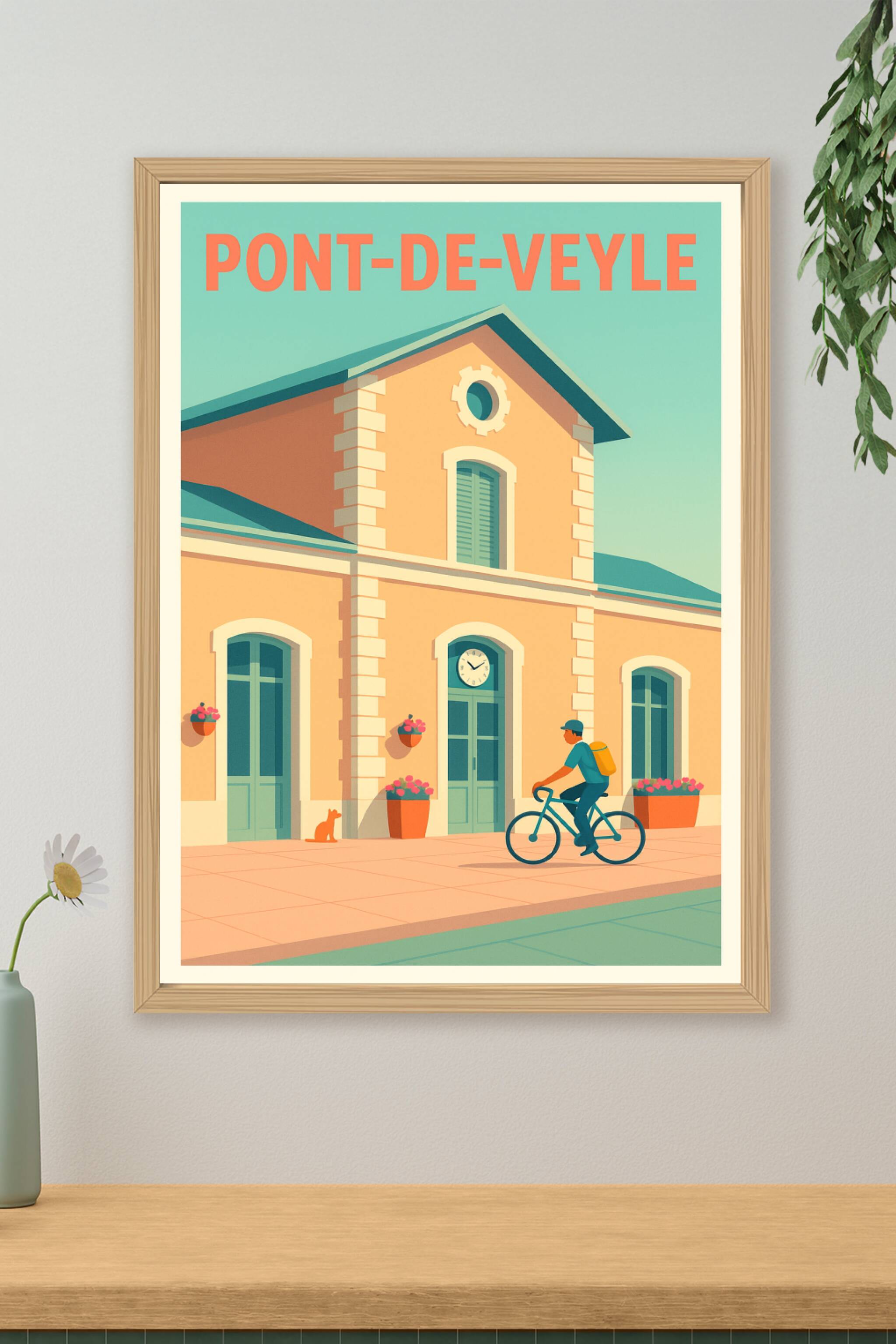 Affiche de Pont-de-Veyle - Charme et quiétude au fil des rues