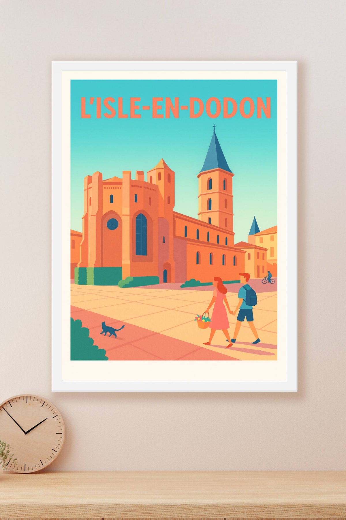 Affiche de L'Isle-en-Dodon - Charme et sérénité au cœur de la ville