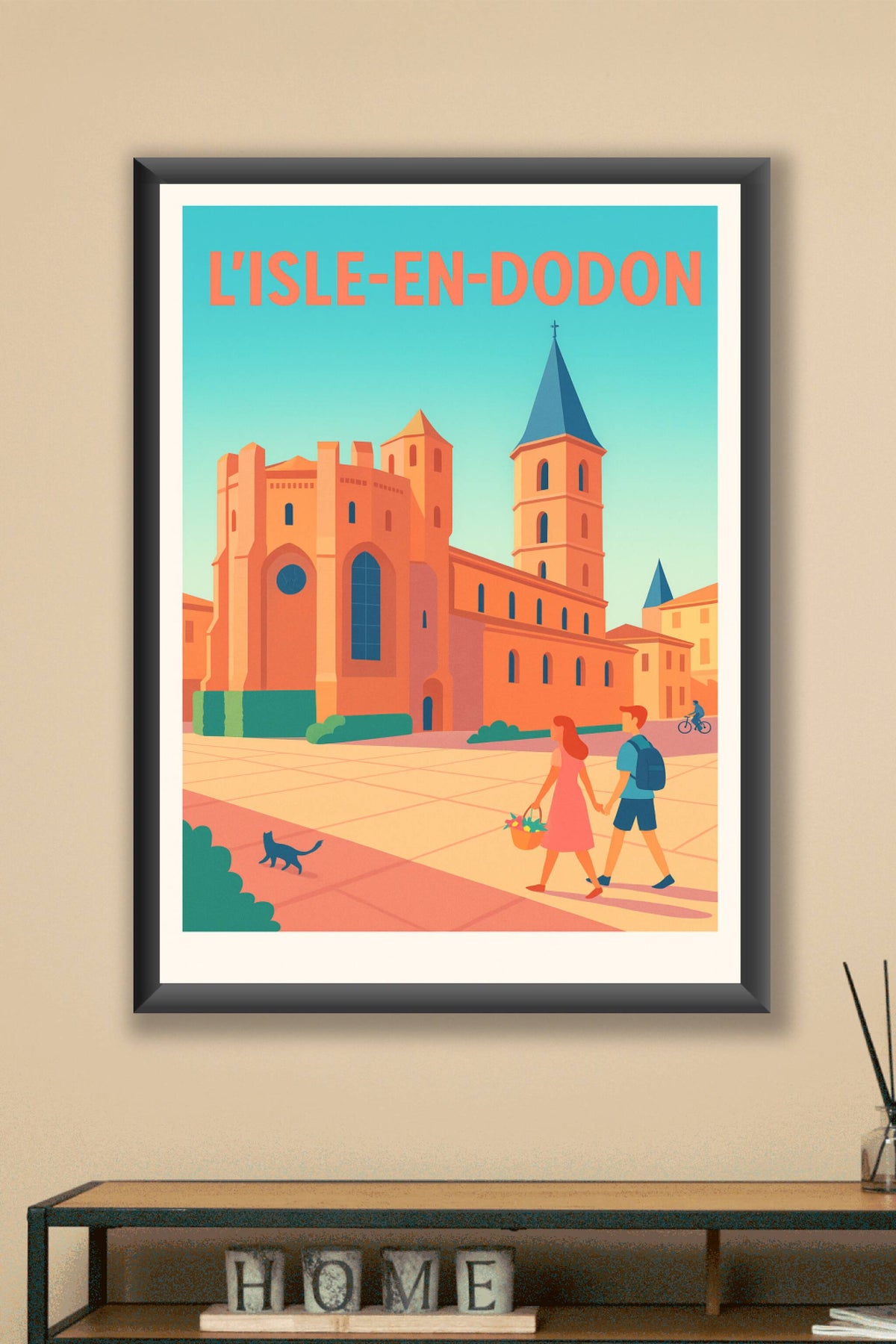 Affiche de L'Isle-en-Dodon - Charme et sérénité au cœur de la ville