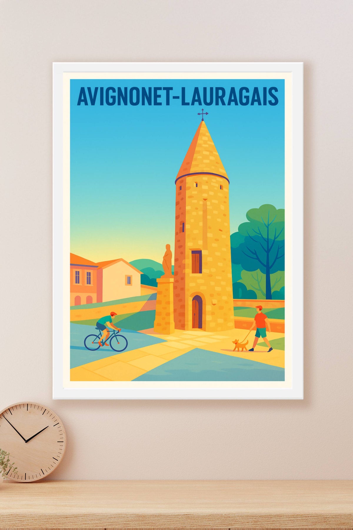 Affiche de Avignonet-Lauragais - Charme et Sérénité en Lauragais
