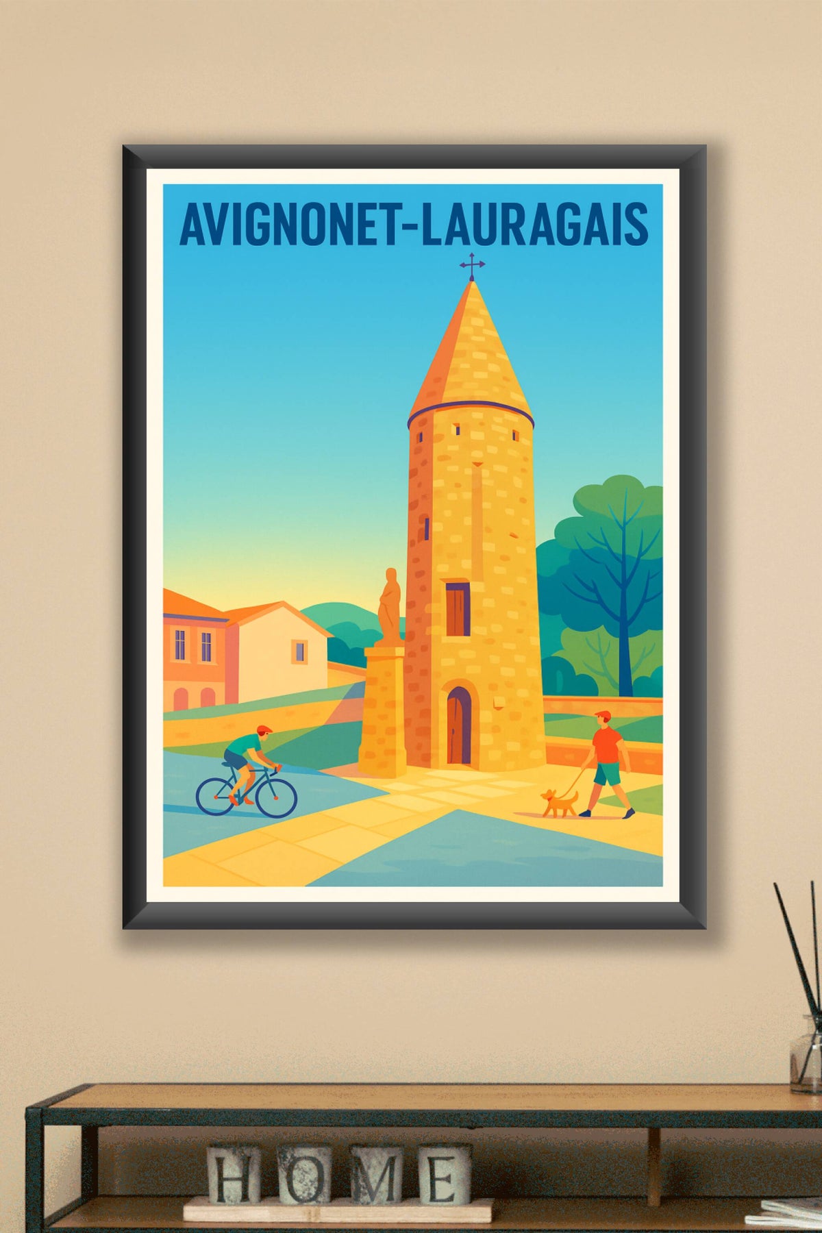 Affiche de Avignonet-Lauragais - Charme et Sérénité en Lauragais