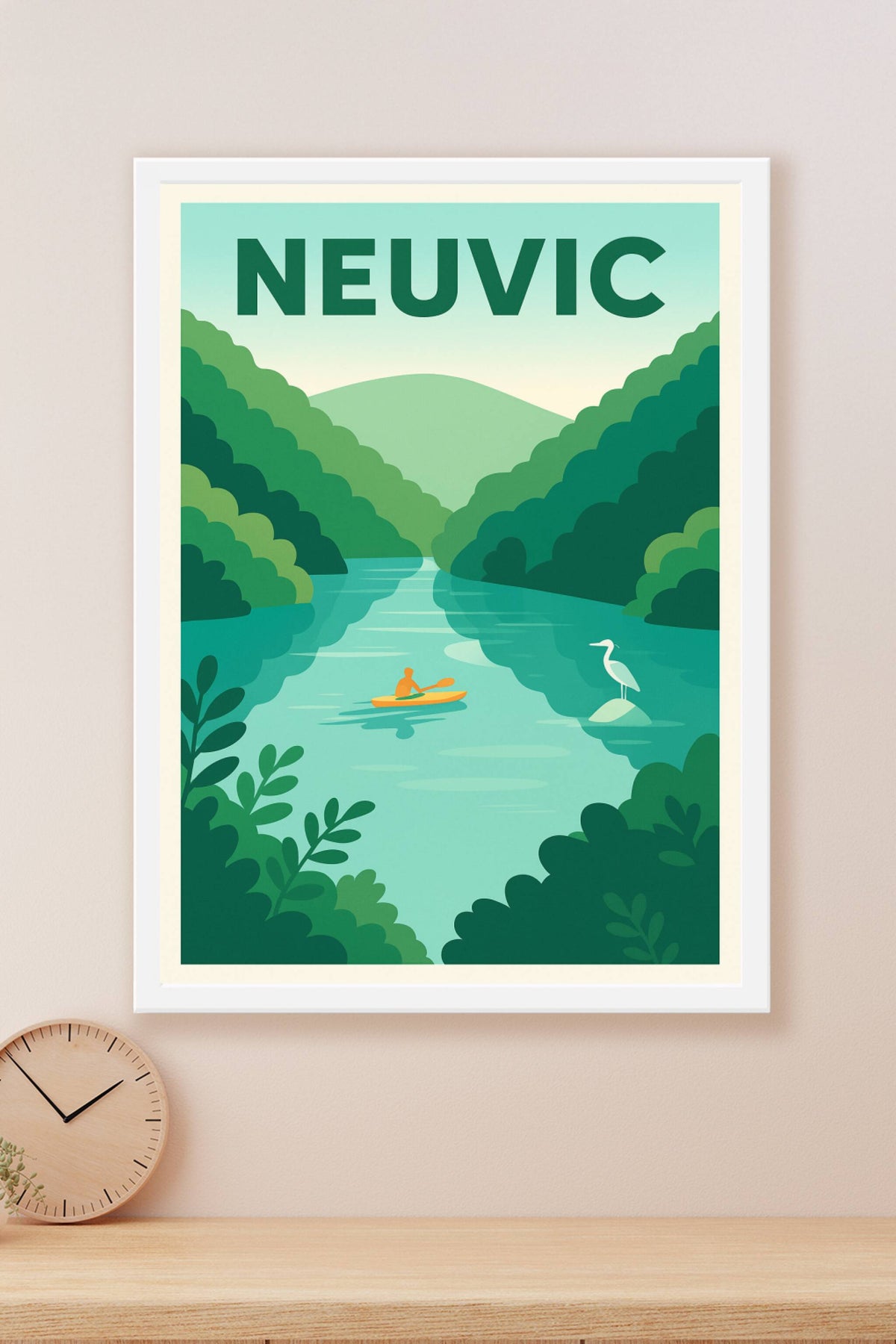 Affiche de Neuvic - Sérénité au fil de l'eau