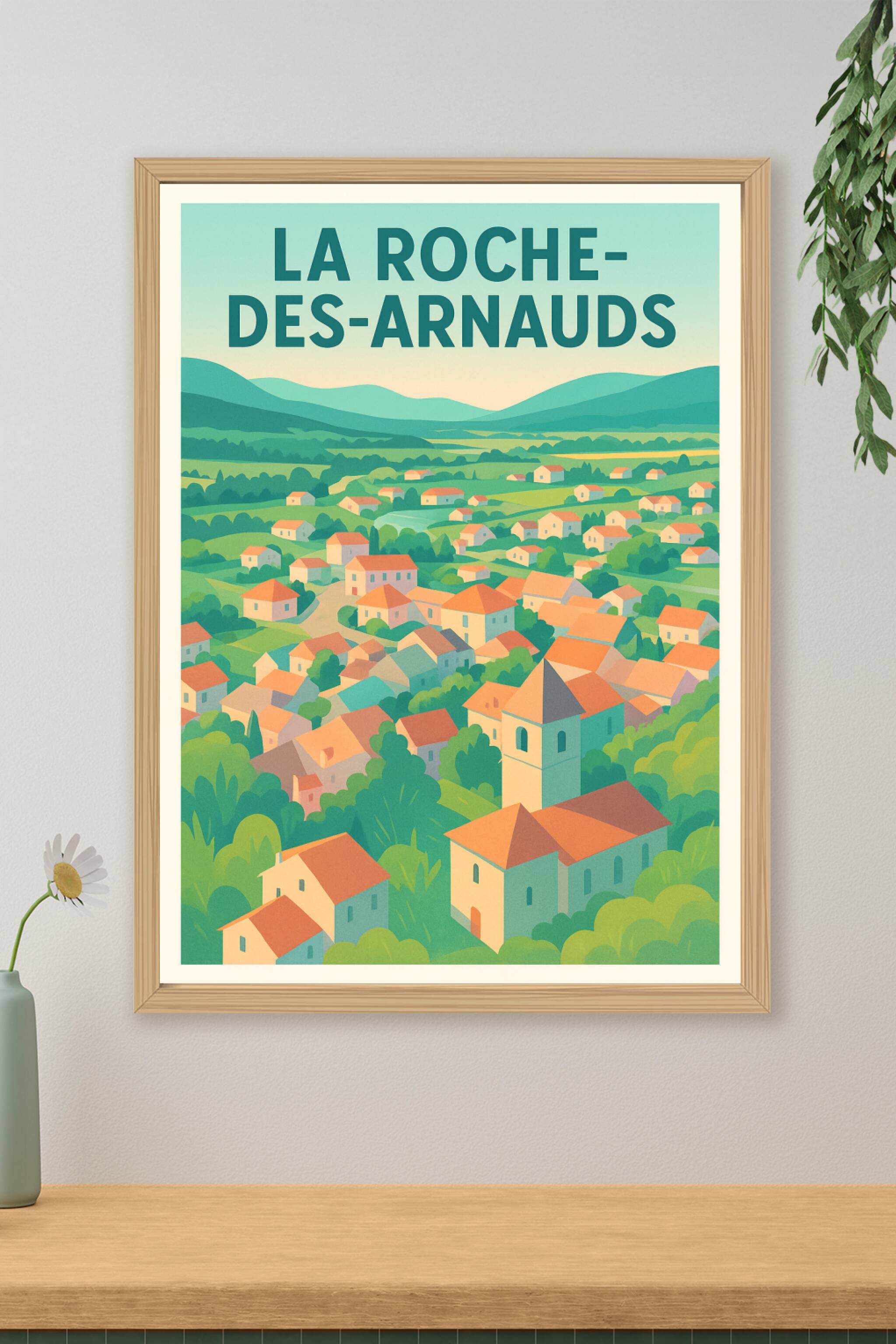 Affiche de La Roche-des-Arnauds - Charme bucolique et paysages apaisants