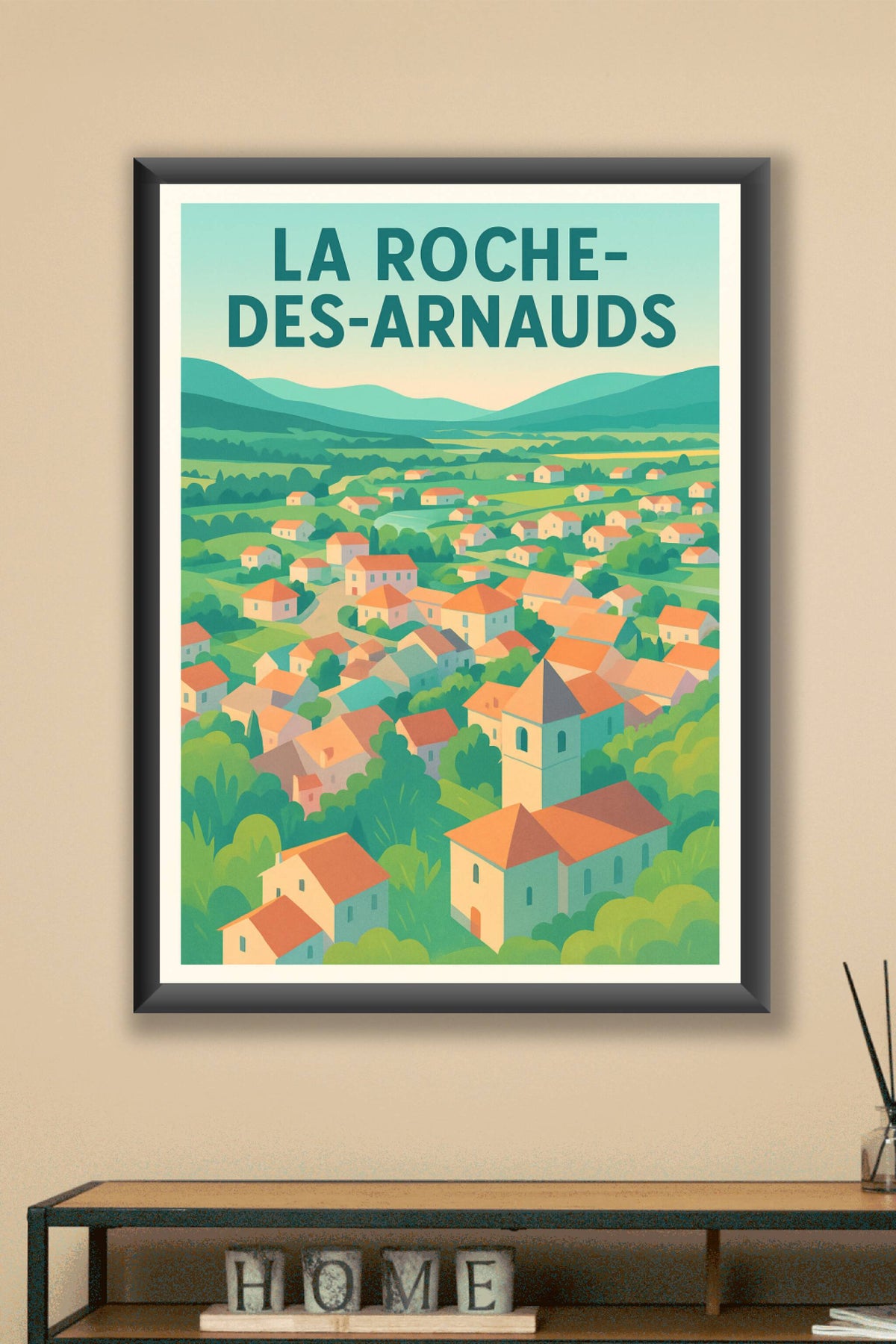 Affiche de La Roche-des-Arnauds - Charme bucolique et paysages apaisants