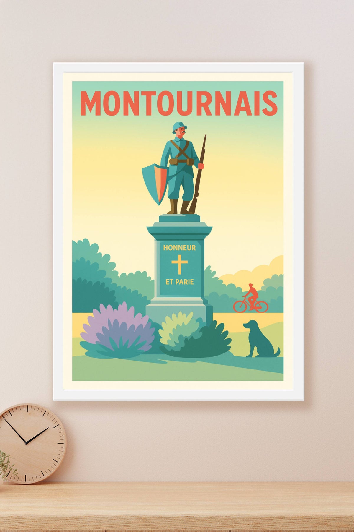 Affiche de Montournais - Une ode à l'honneur et à la mémoire