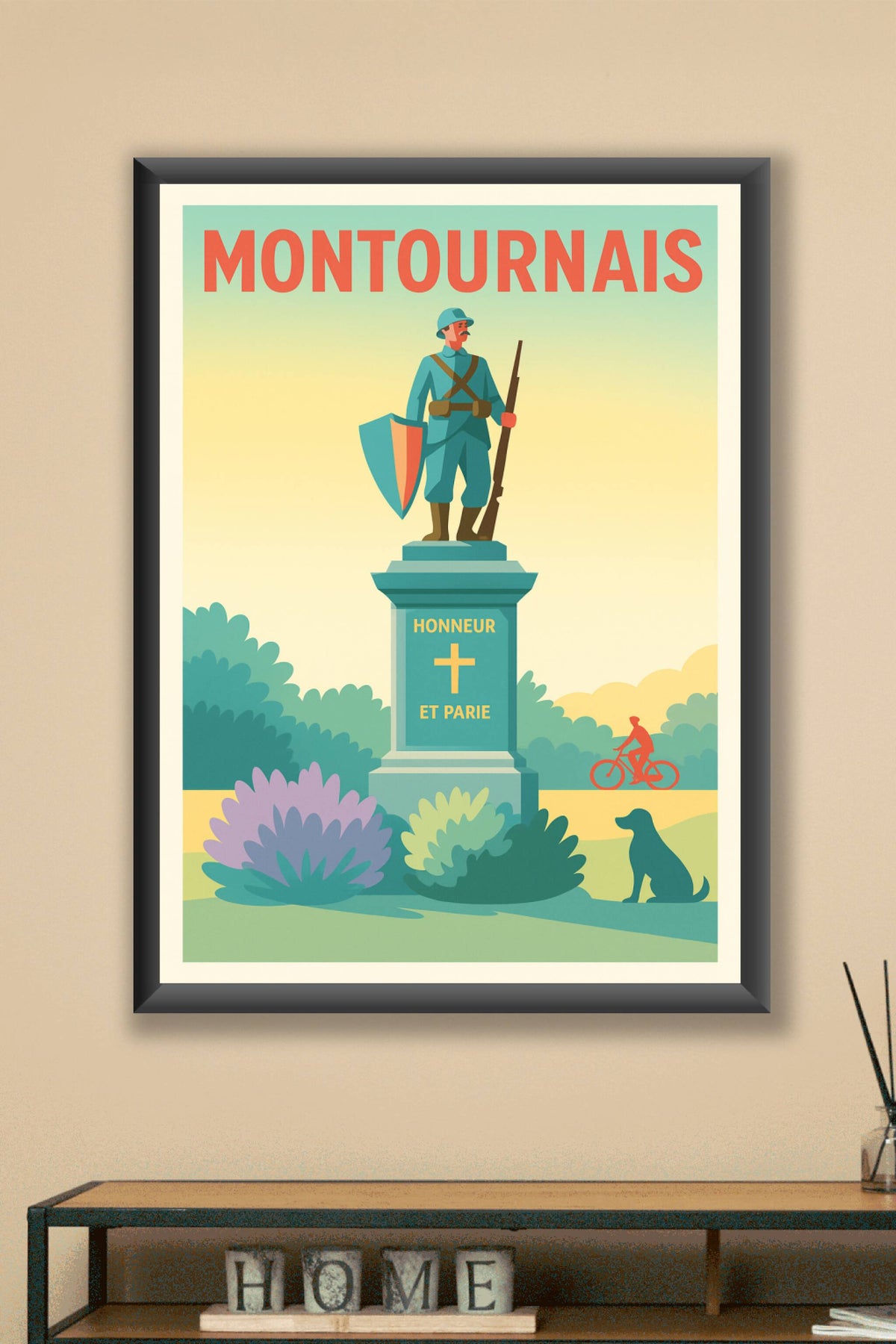 Affiche de Montournais - Une ode à l'honneur et à la mémoire