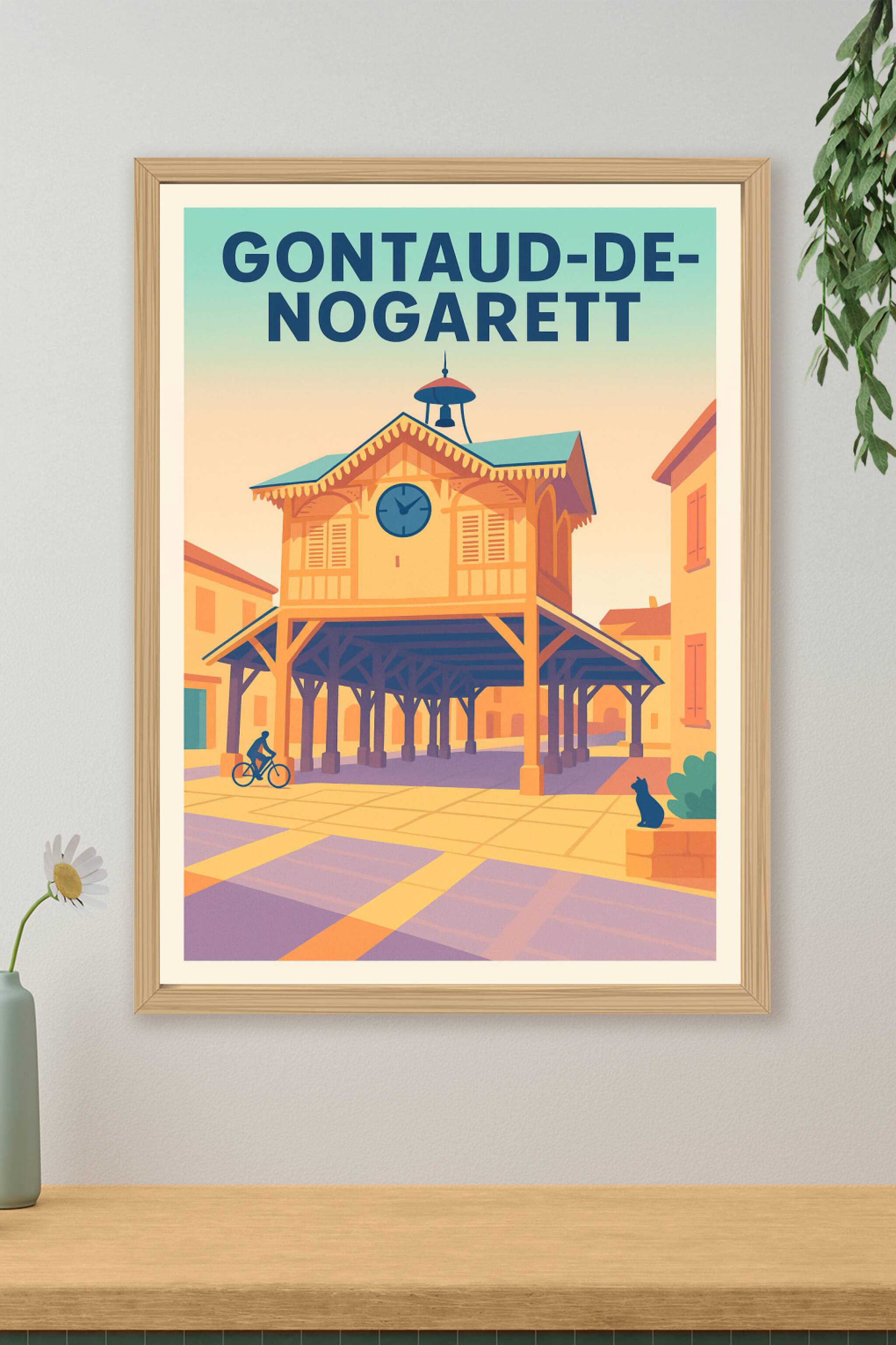 Affiche de Gontaud-de-Nogaret - Charme et sérénité au cœur du Lot-et-Garonne
