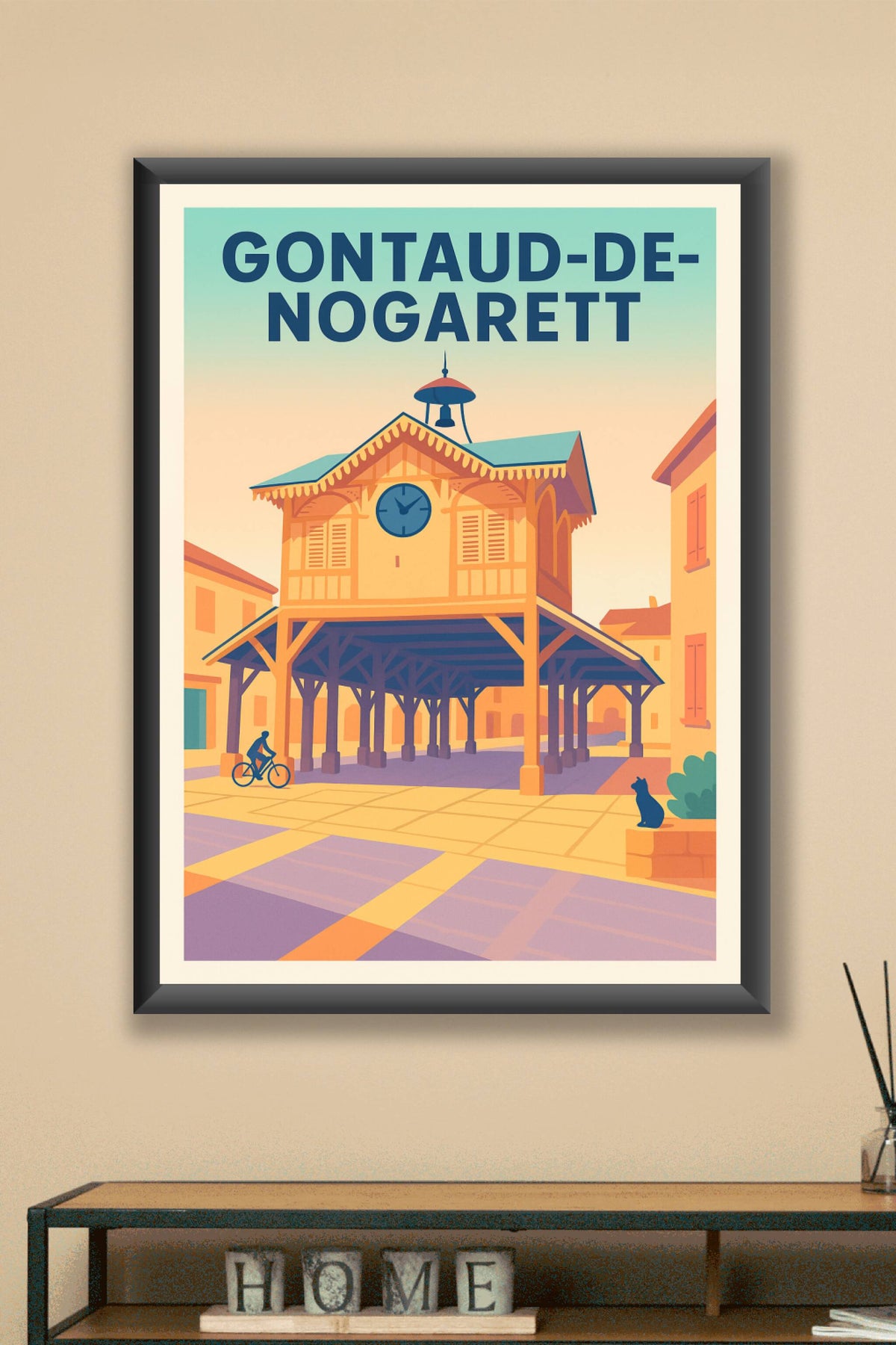 Affiche de Gontaud-de-Nogaret - Charme et sérénité au cœur du Lot-et-Garonne