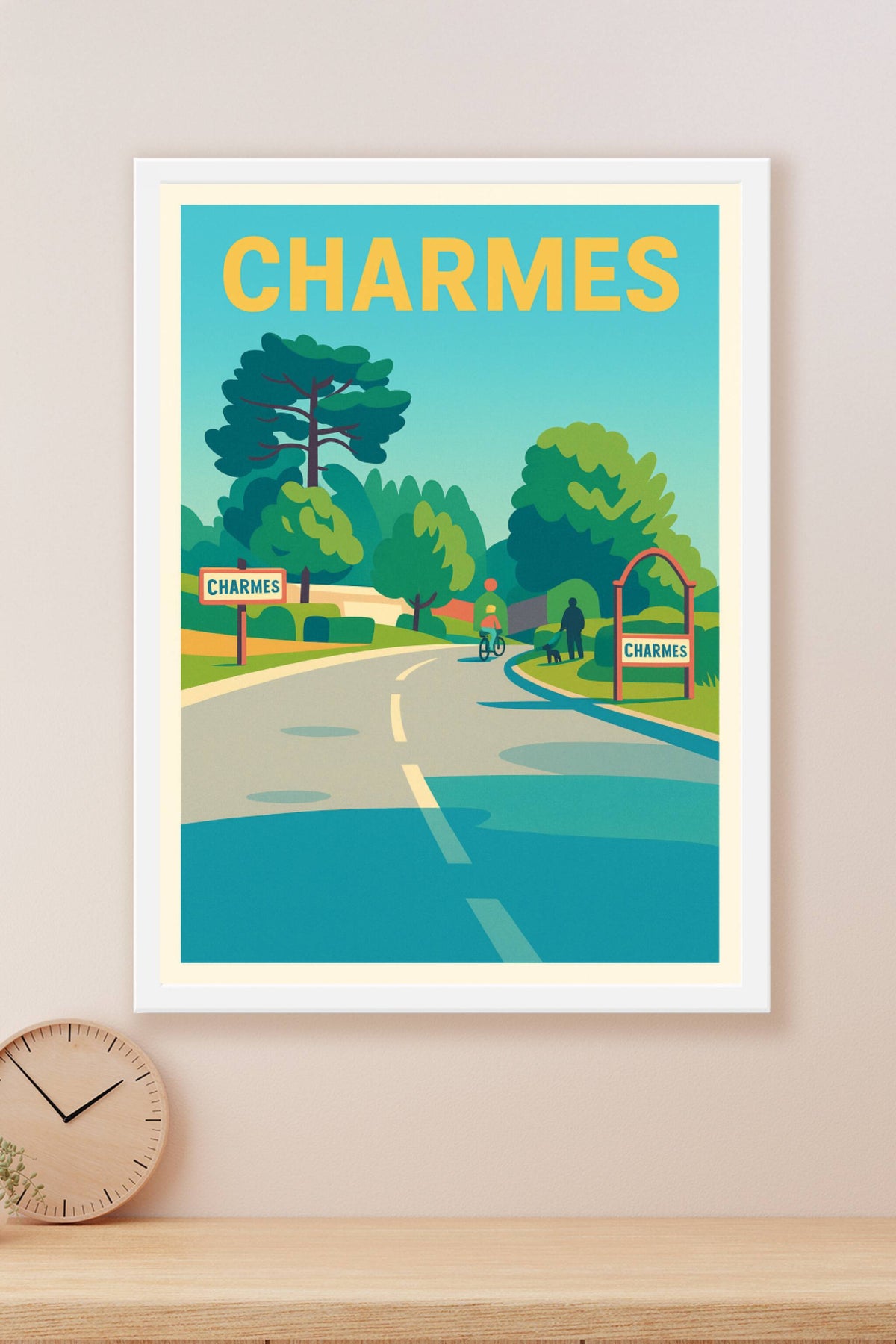 Affiche de Charmes - La douceur d'une escapade bucolique