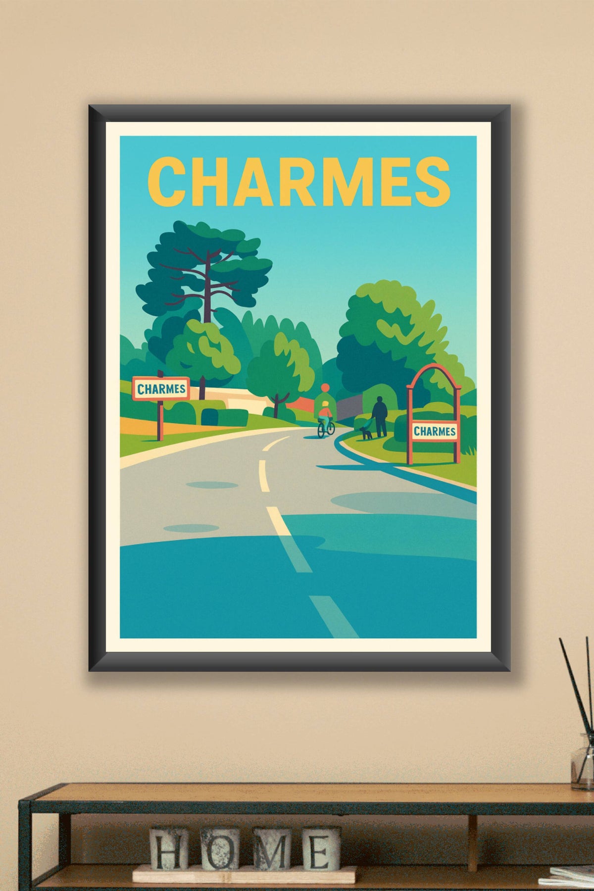 Affiche de Charmes - La douceur d'une escapade bucolique