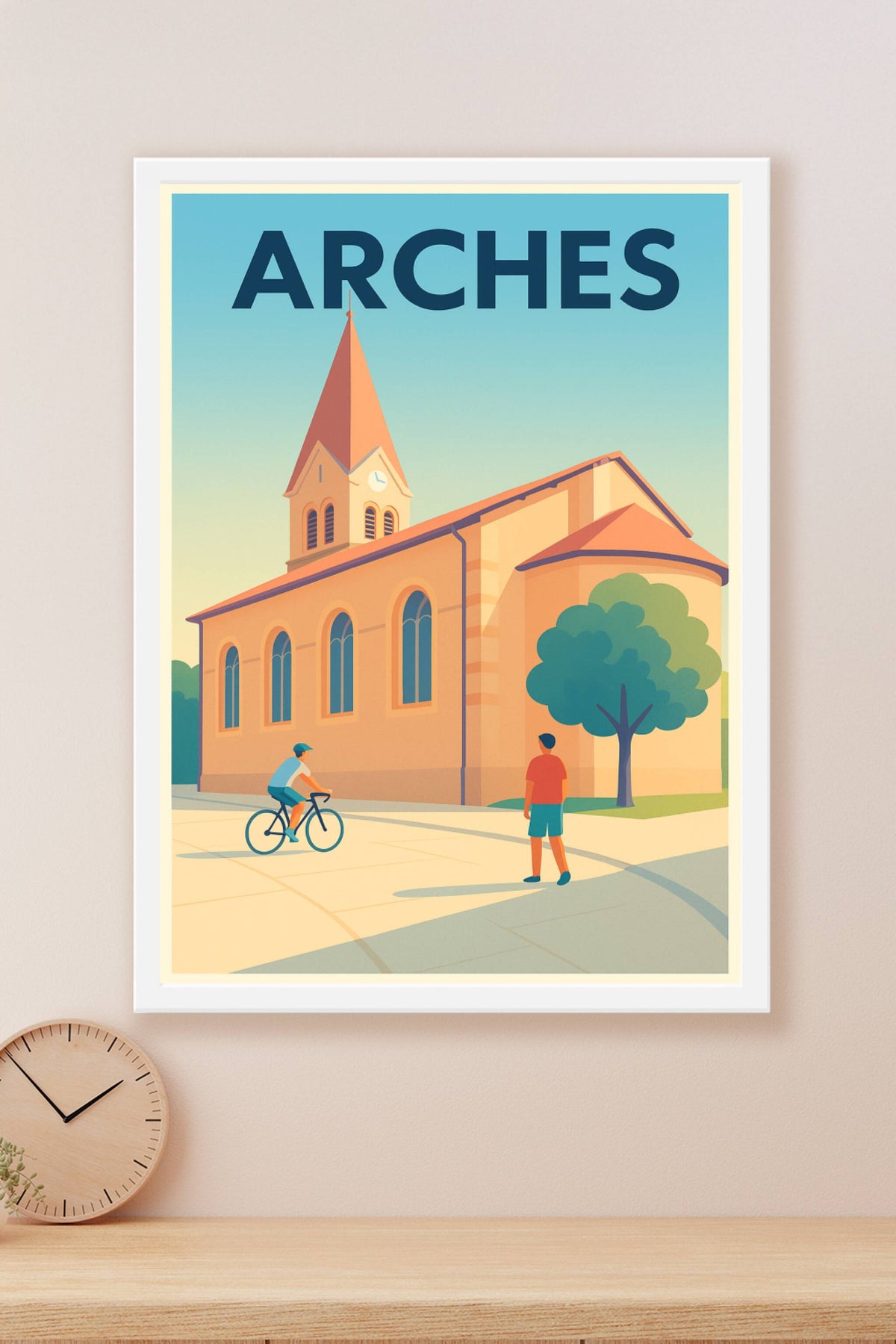 Affiche de Arches - Charme et sérénité au cœur du village