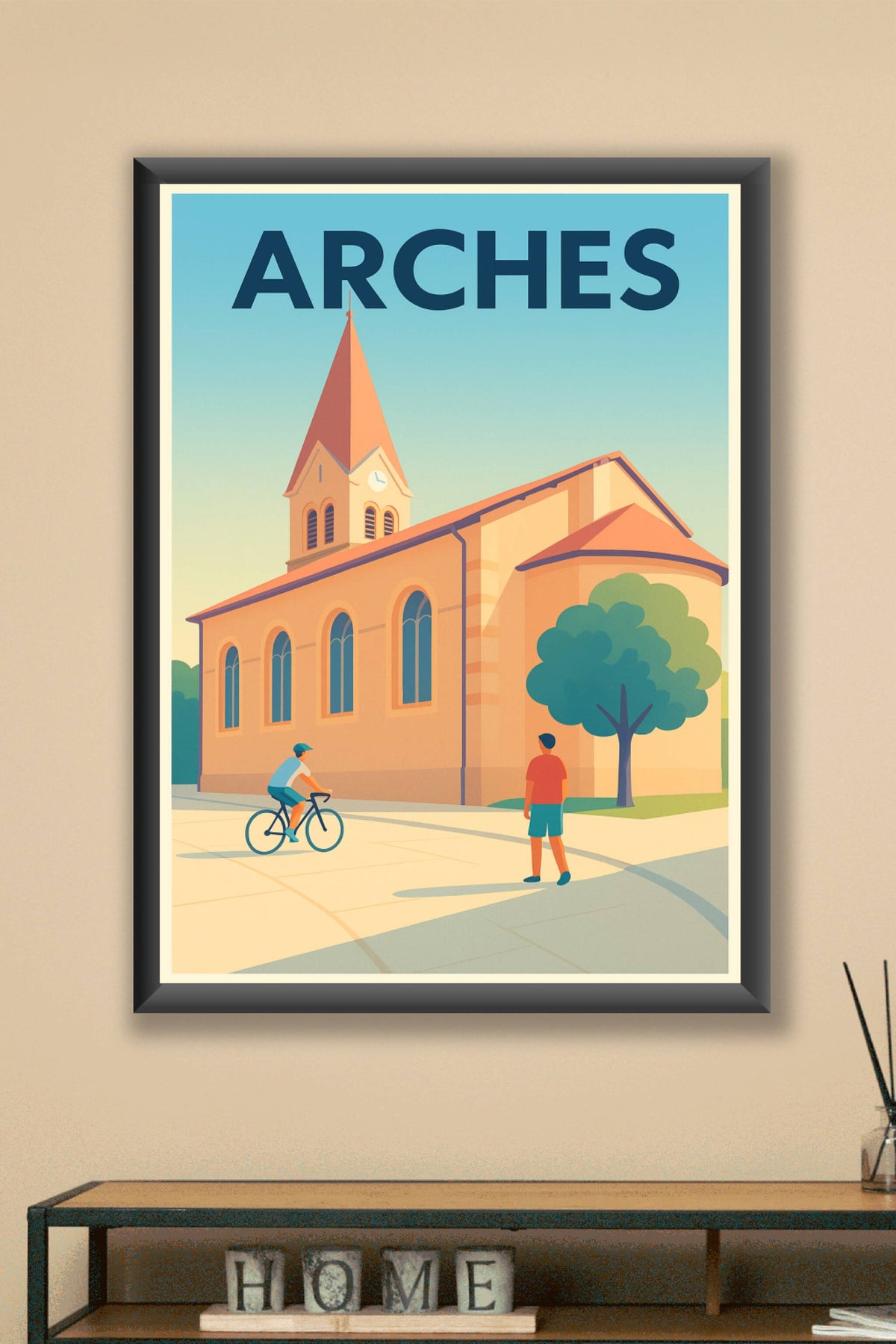 Affiche de Arches - Charme et sérénité au cœur du village
