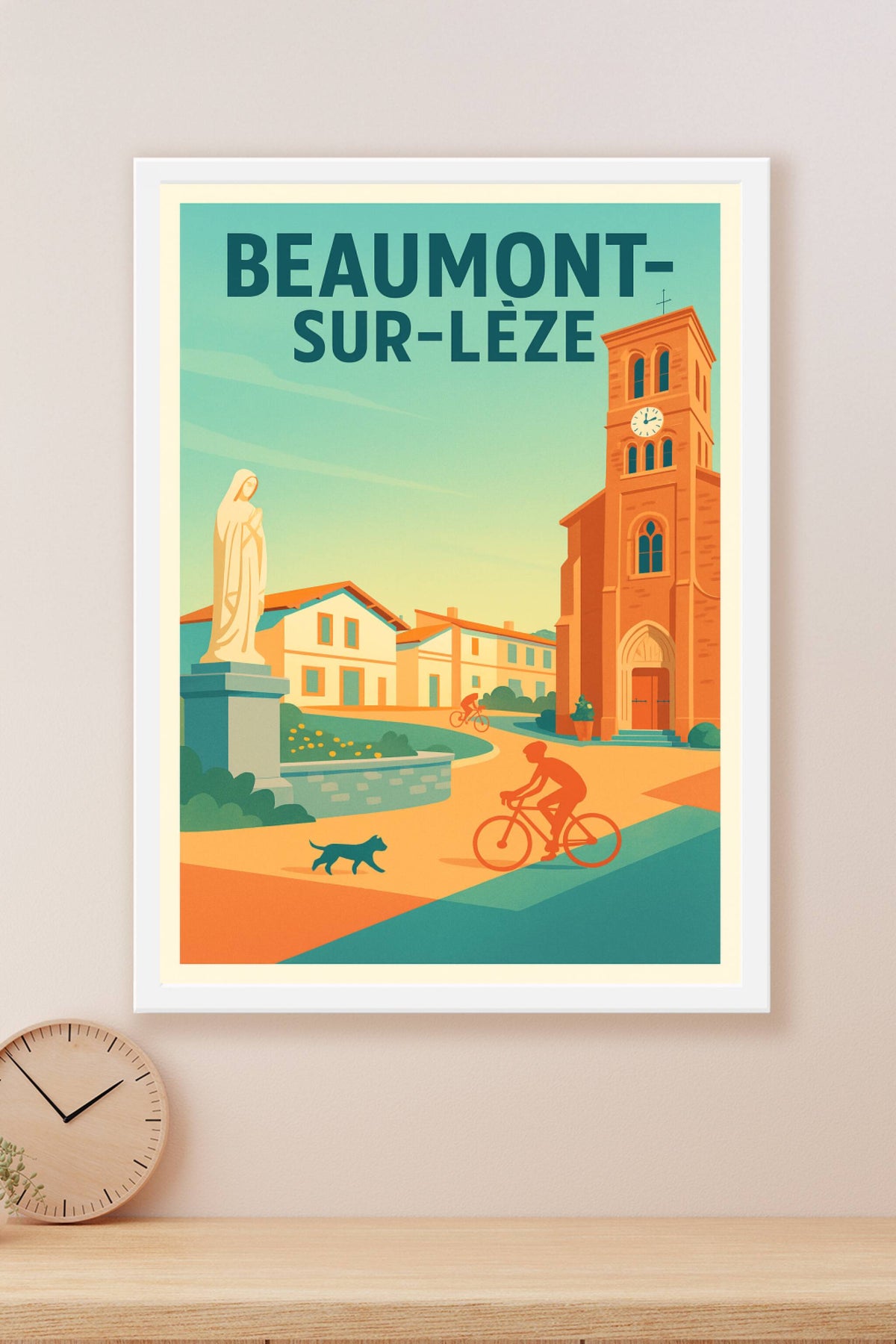 Affiche de Beaumont-sur-Lèze - Charme tranquille et douceur de vivre