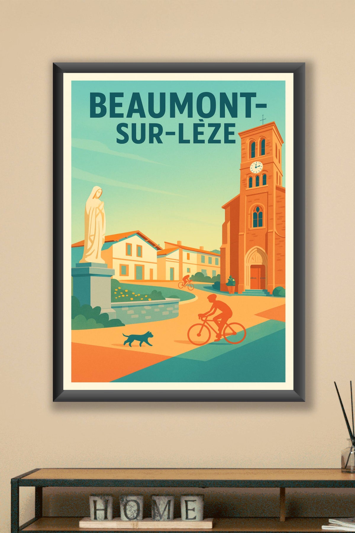 Affiche de Beaumont-sur-Lèze - Charme tranquille et douceur de vivre