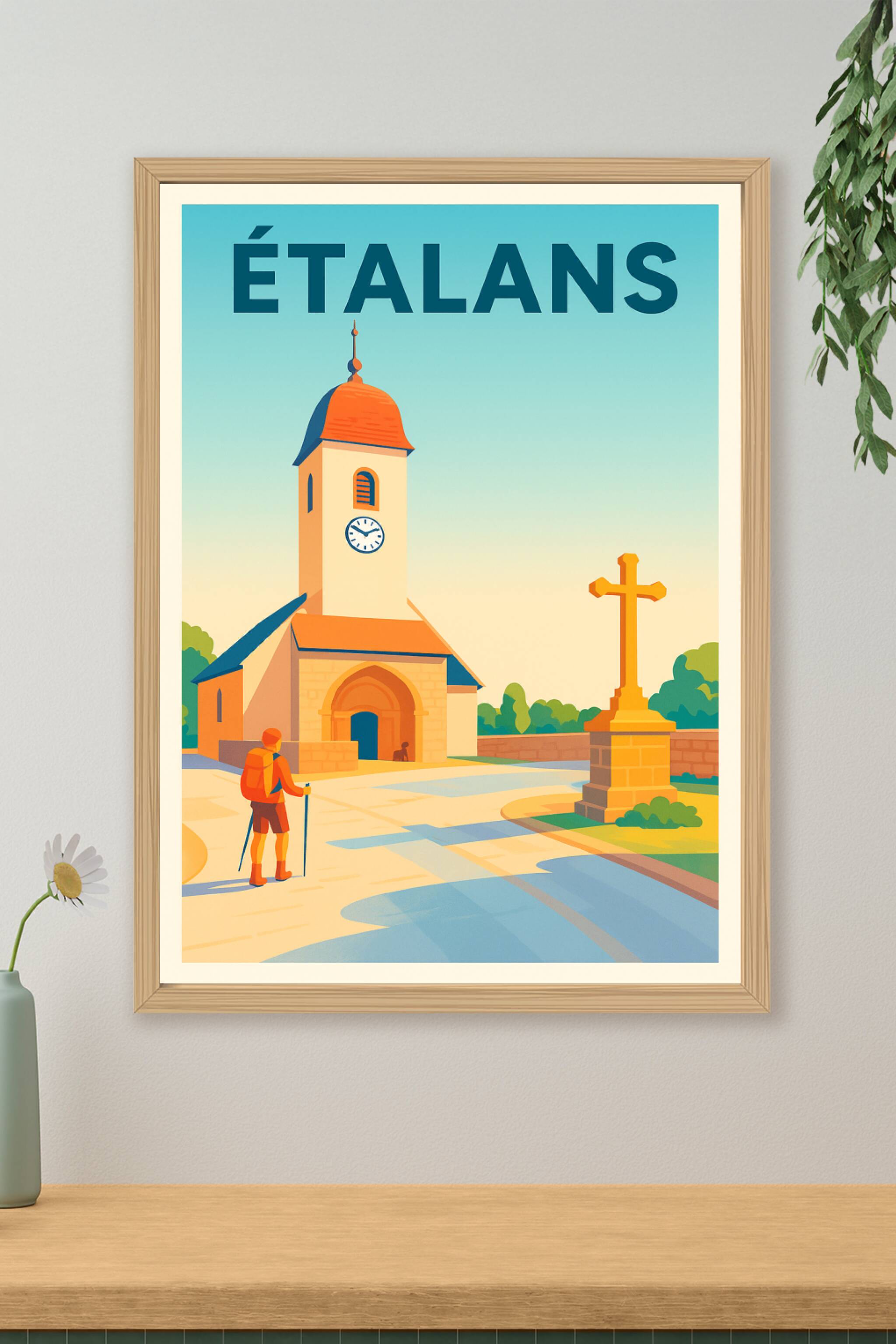 Affiche de Étalans - L'escapade paisible au cœur du village