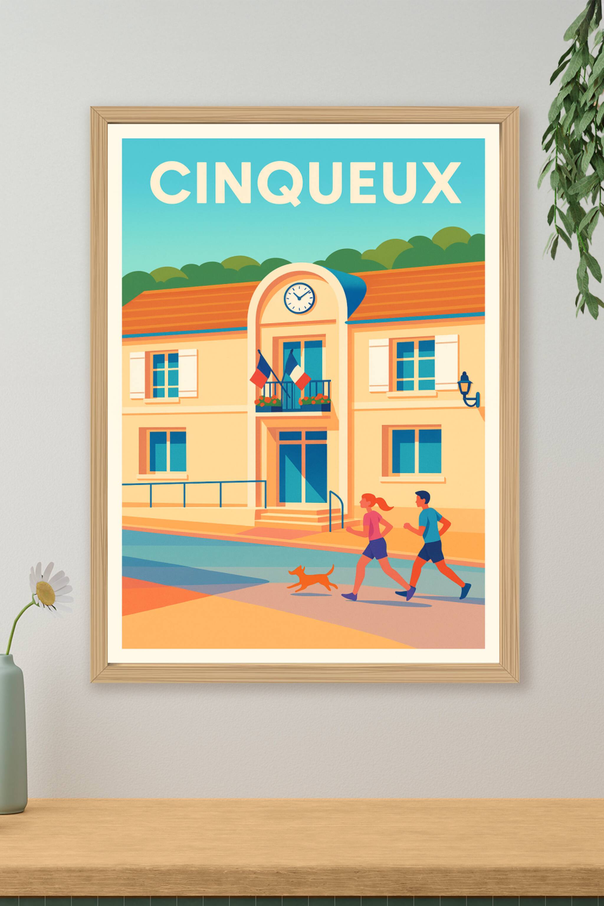 Affiche de Cinqueux - Charme paisible au cœur de la commune