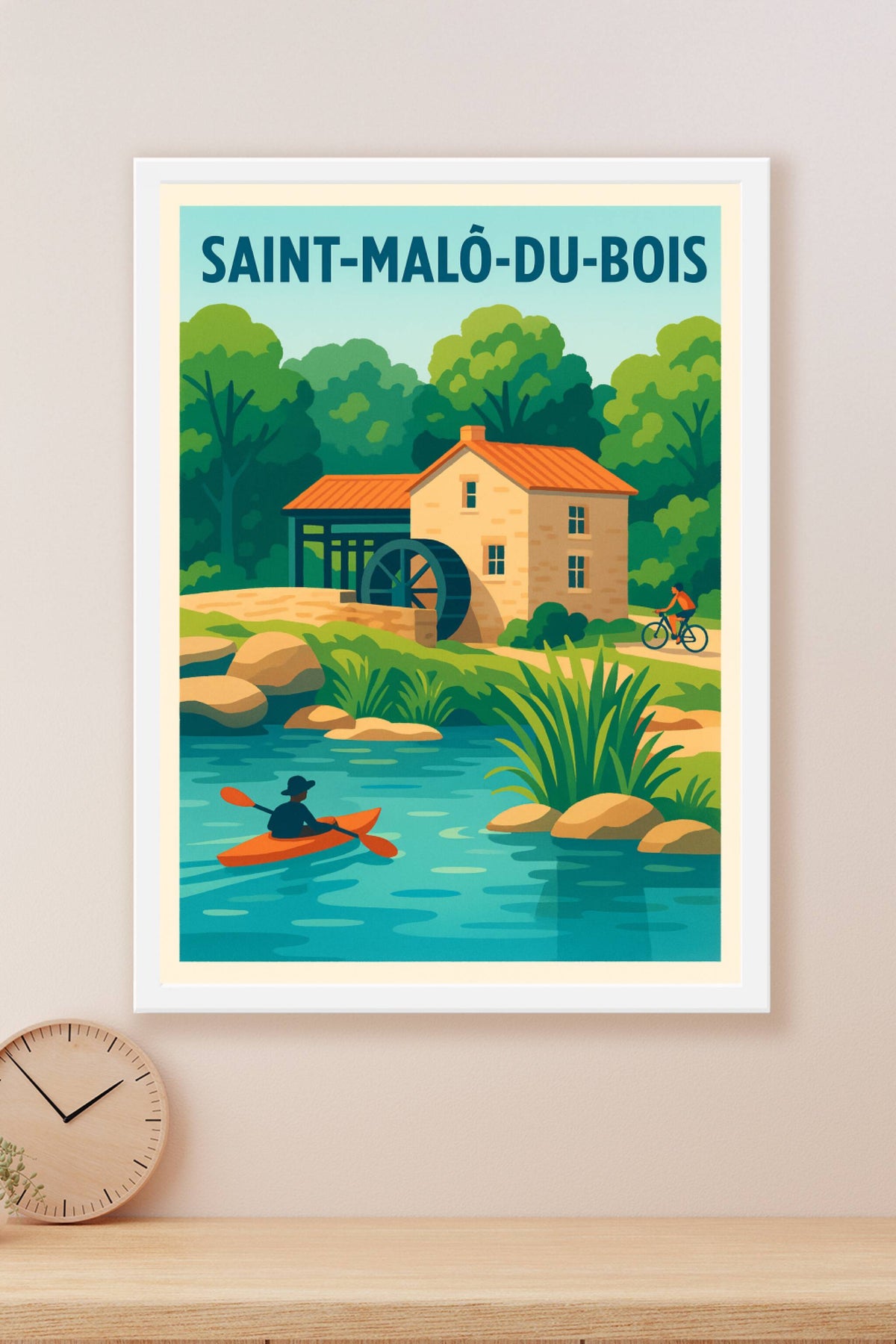 Affiche de Saint-Malô-du-Bois - Charme naturel et balade paisible