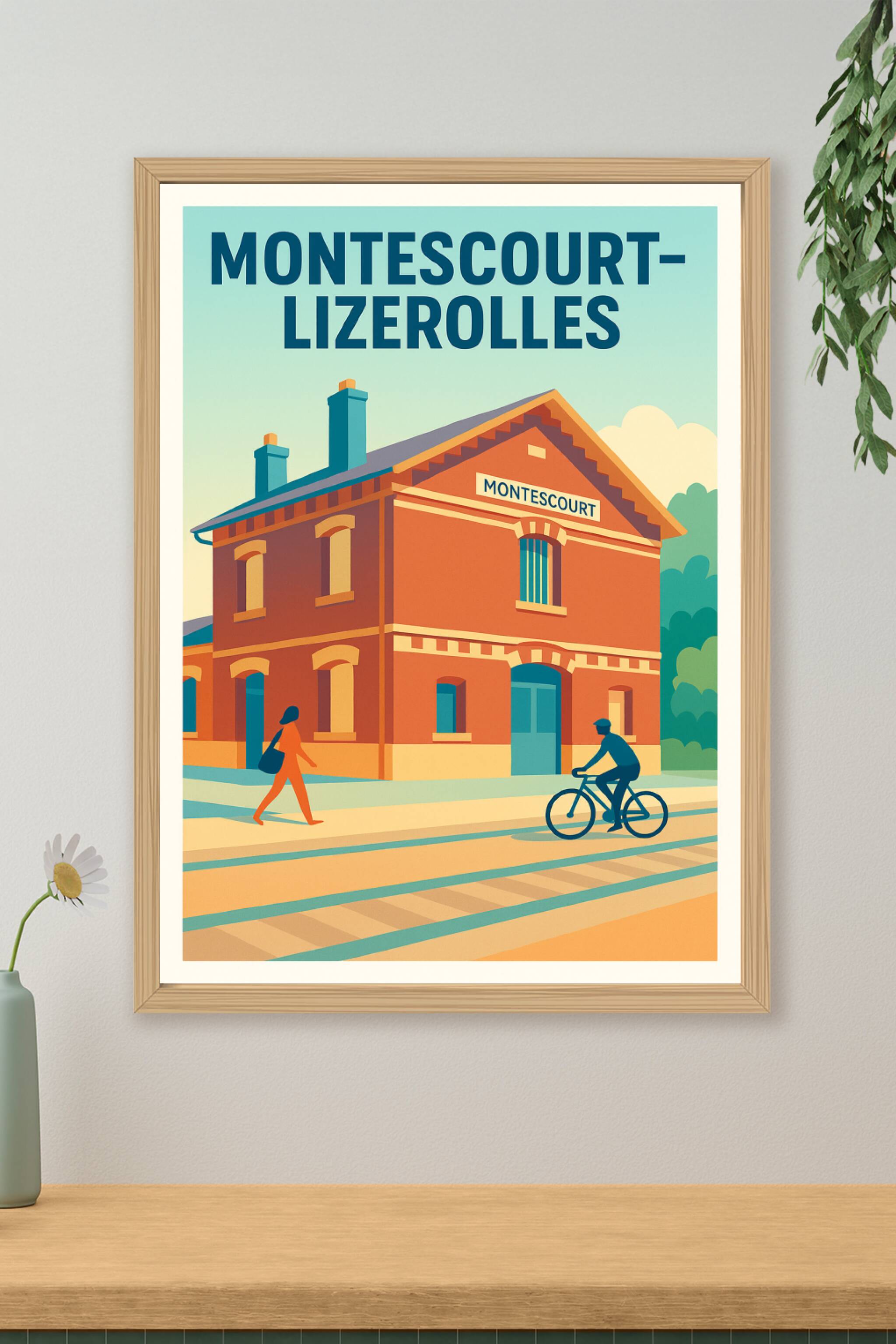 Affiche de Montescourt-Lizerolles - Charme et douceur à la gare