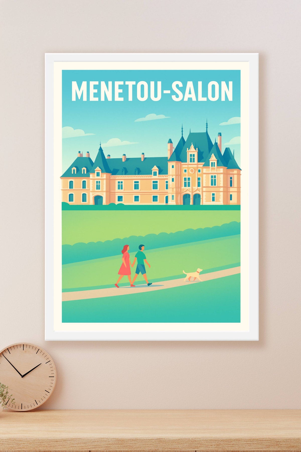 Affiche de Menetou-Salon - Promenade au cœur du charme historique
