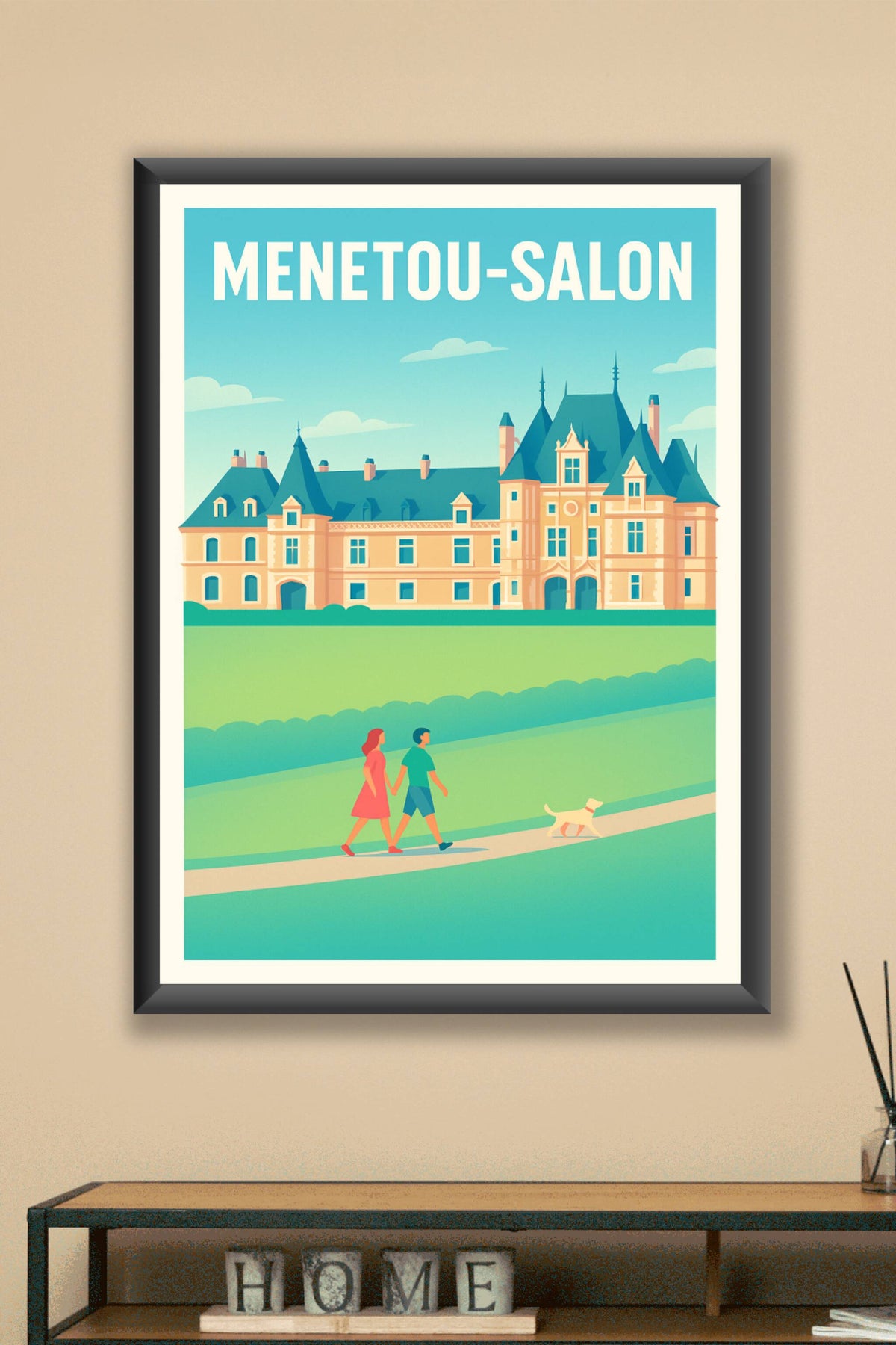 Affiche de Menetou-Salon - Promenade au cœur du charme historique