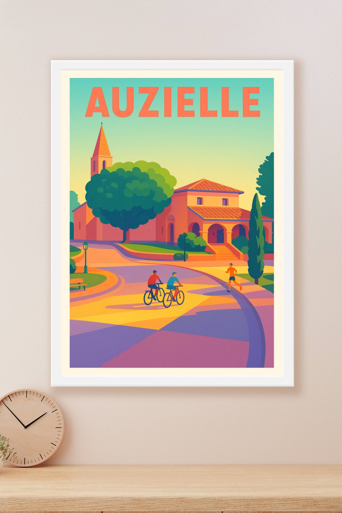 Affiche de Auzielle - Charme et douceur de vie en pleine nature