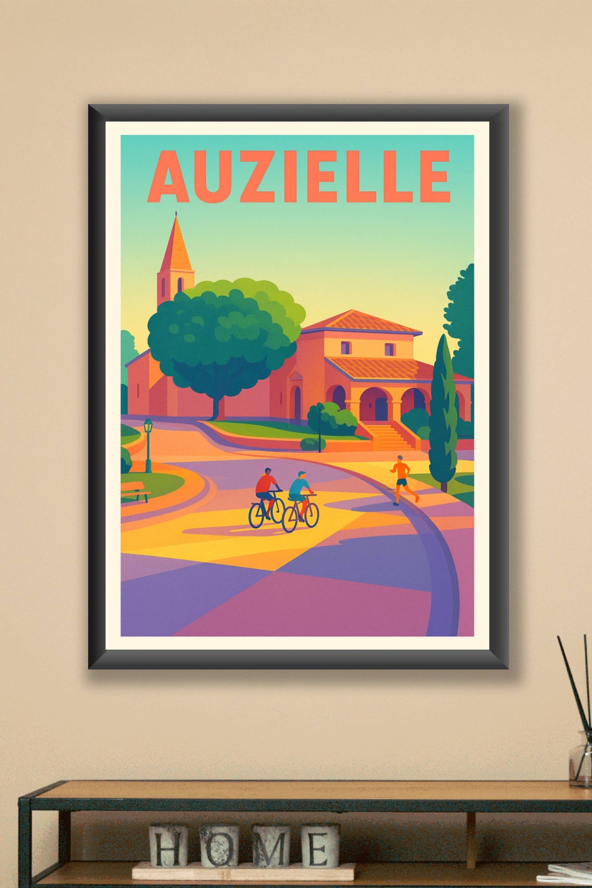 Affiche de Auzielle - Charme et douceur de vie en pleine nature