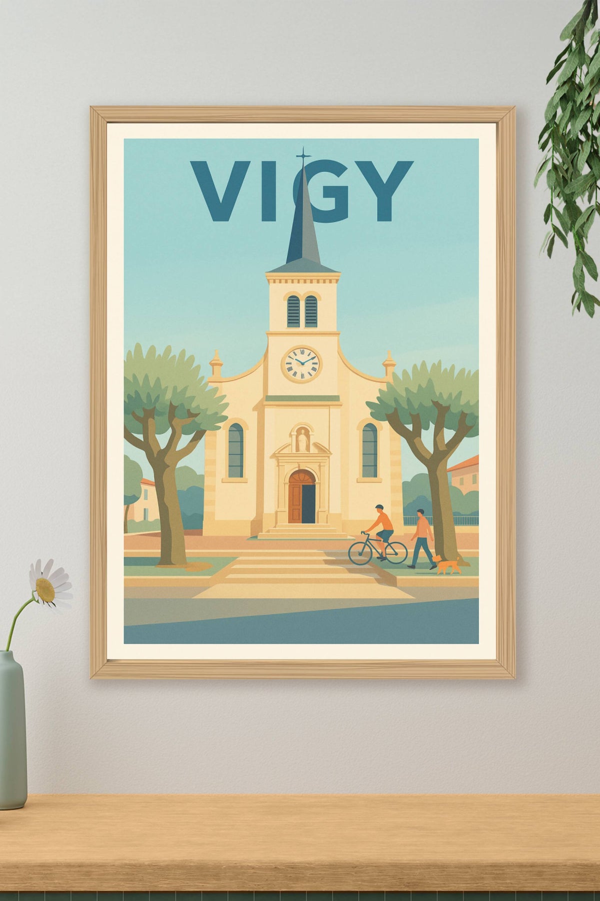 Affiche de Vigy - Charme paisible et architecture emblématique