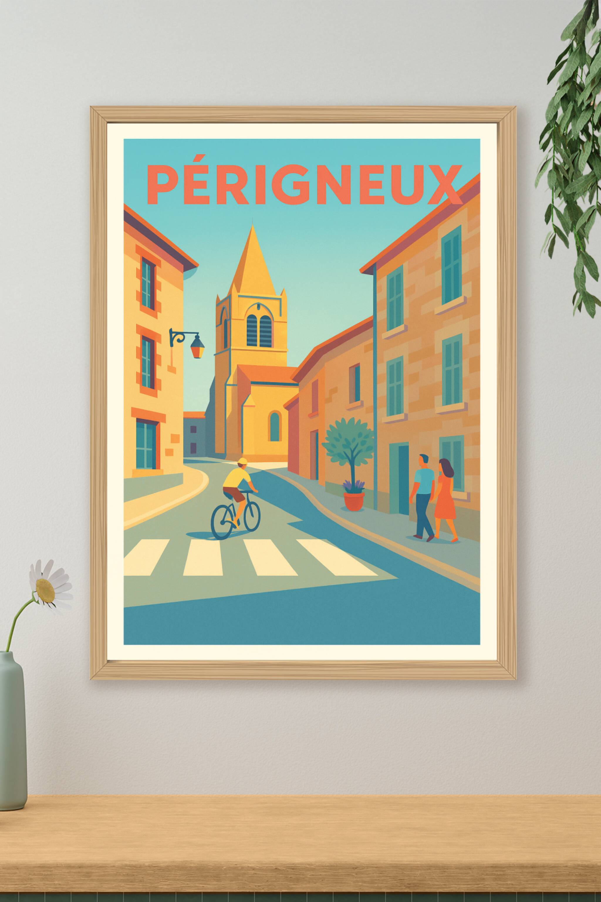 Affiche de Périgneux - Charme et sérénité au cœur de la ville