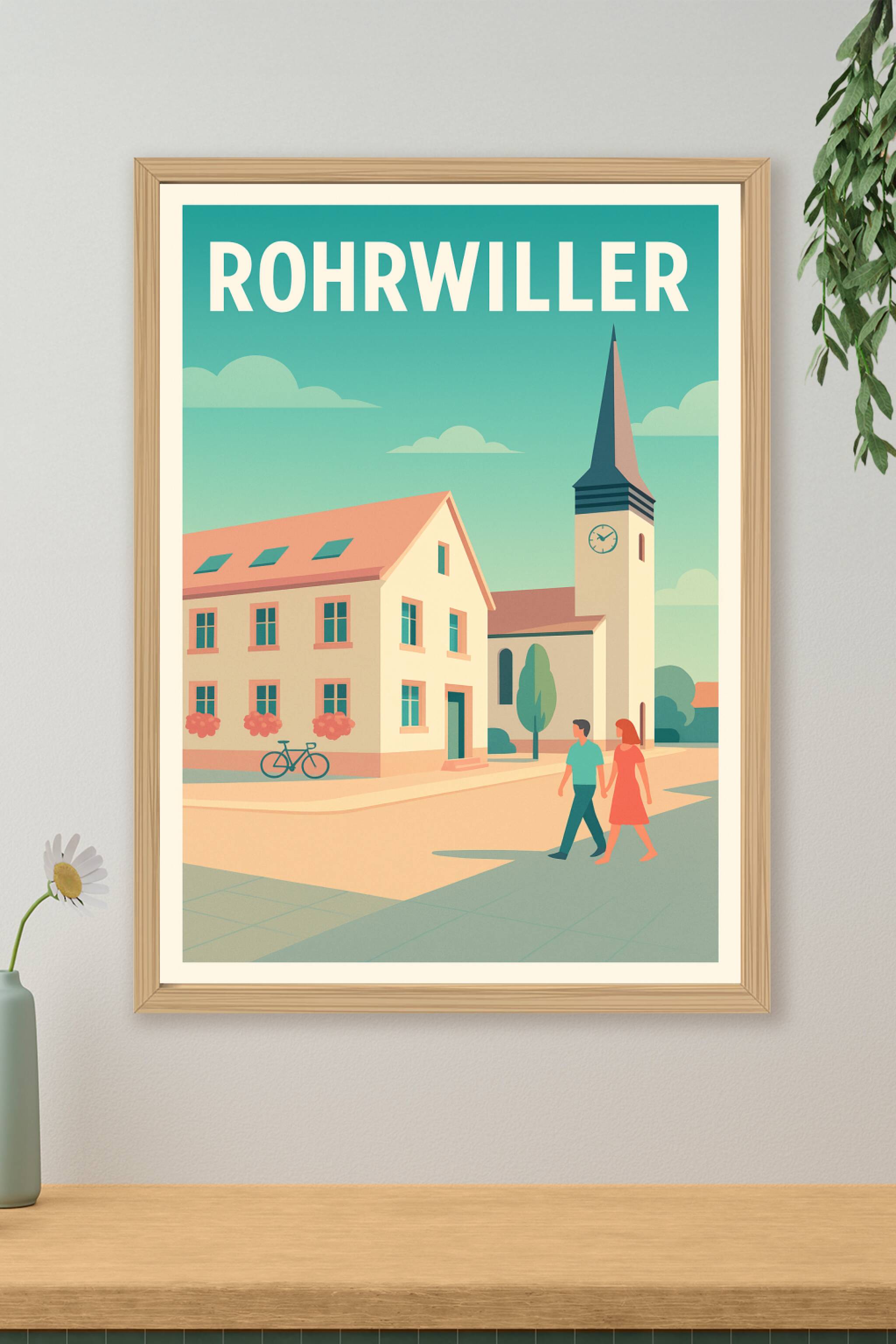 Affiche de Rohrwiller - Charme et sérénité au cœur du village