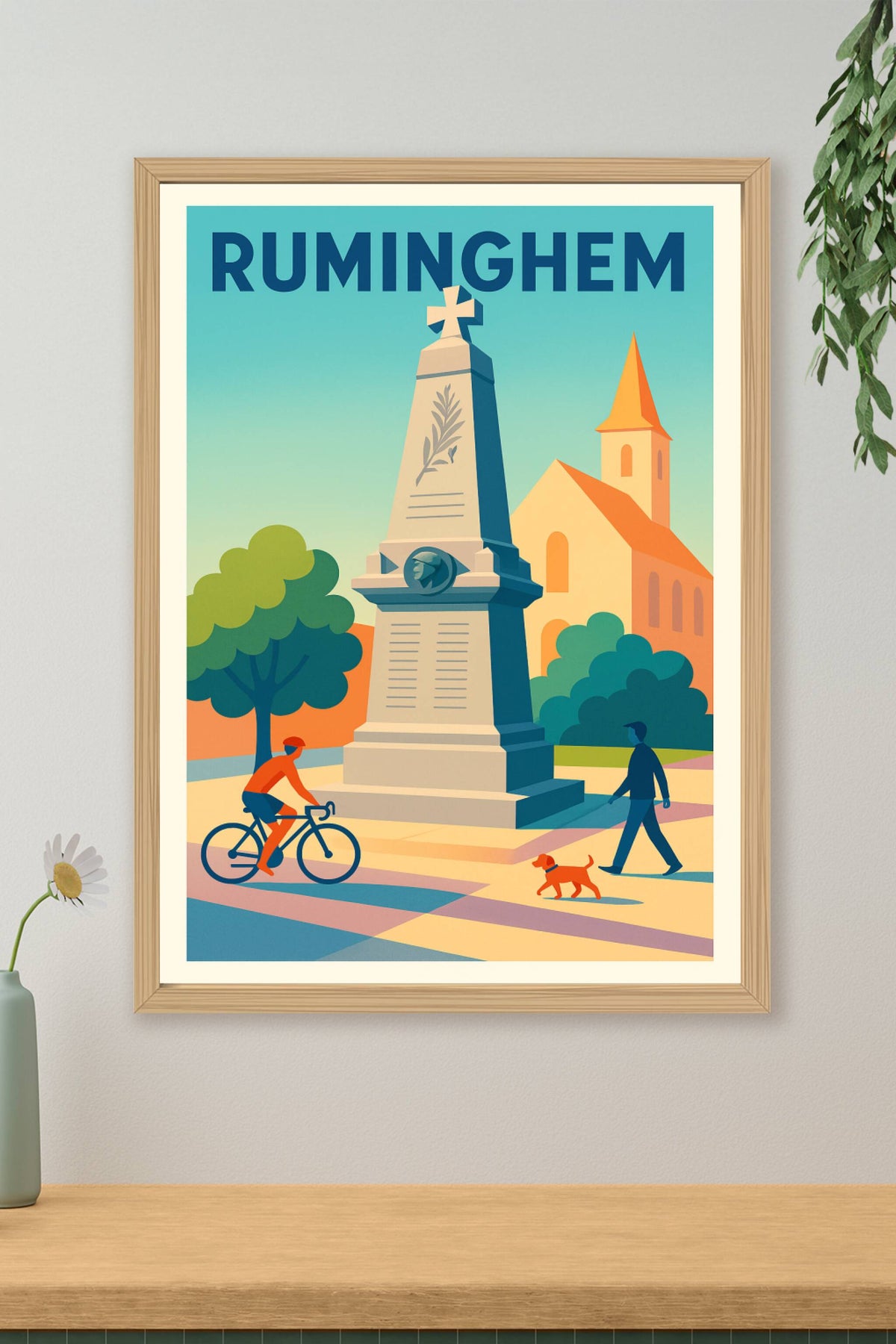 Affiche de Ruminghem - Charme et sérénité au cœur du village