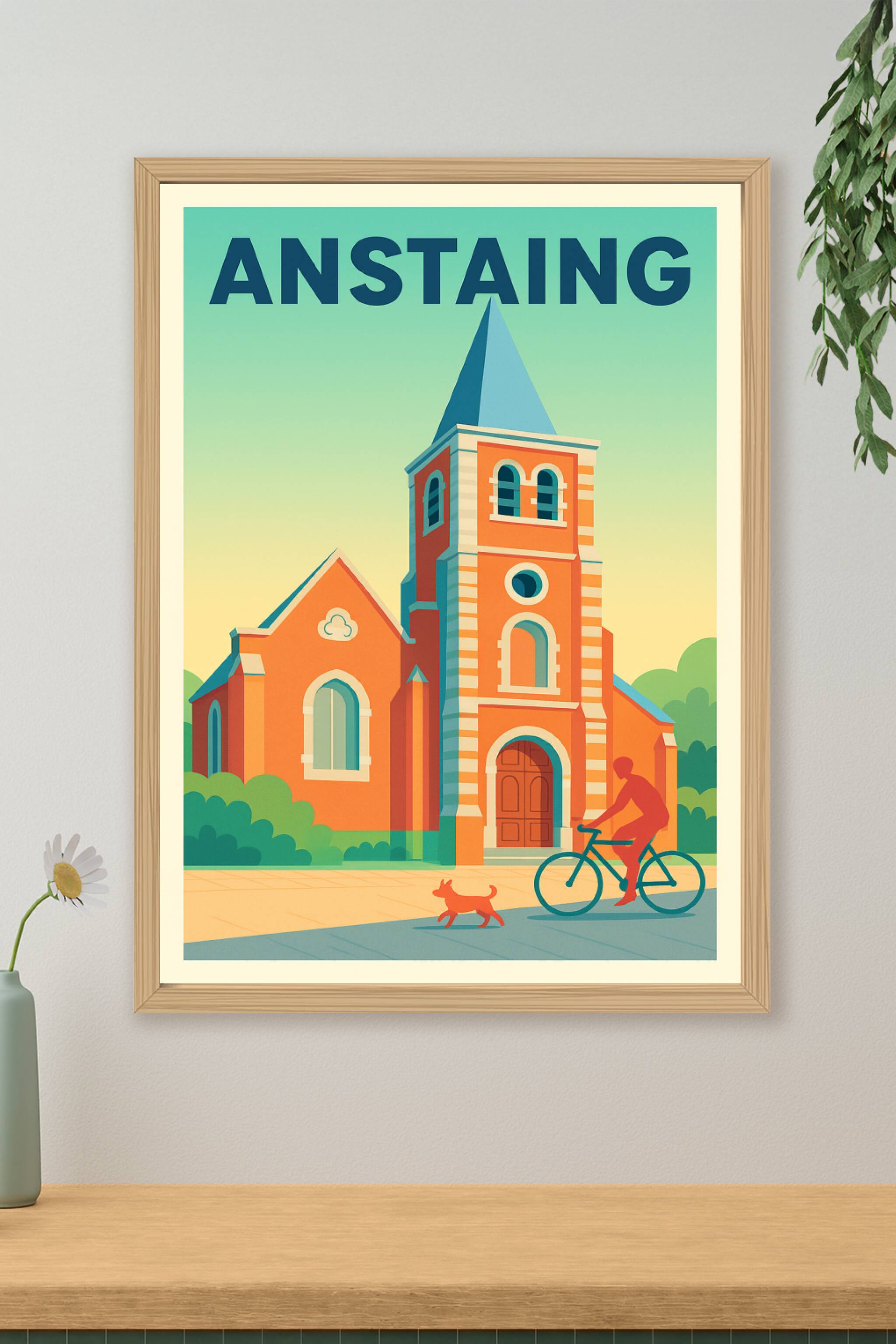 Affiche de Anstaing - Charme et sérénité au cœur de la ville
