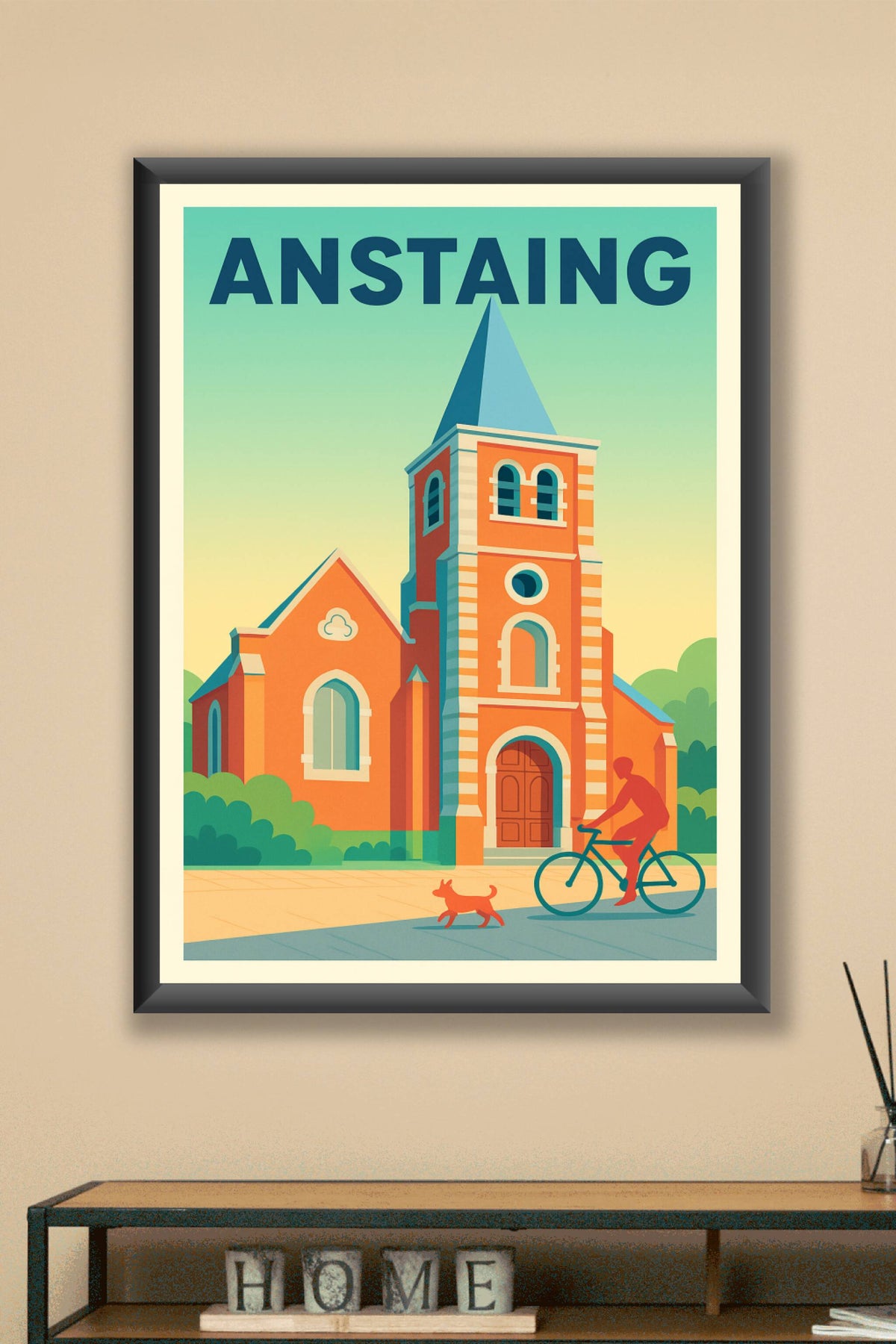 Affiche de Anstaing - Charme et sérénité au cœur de la ville