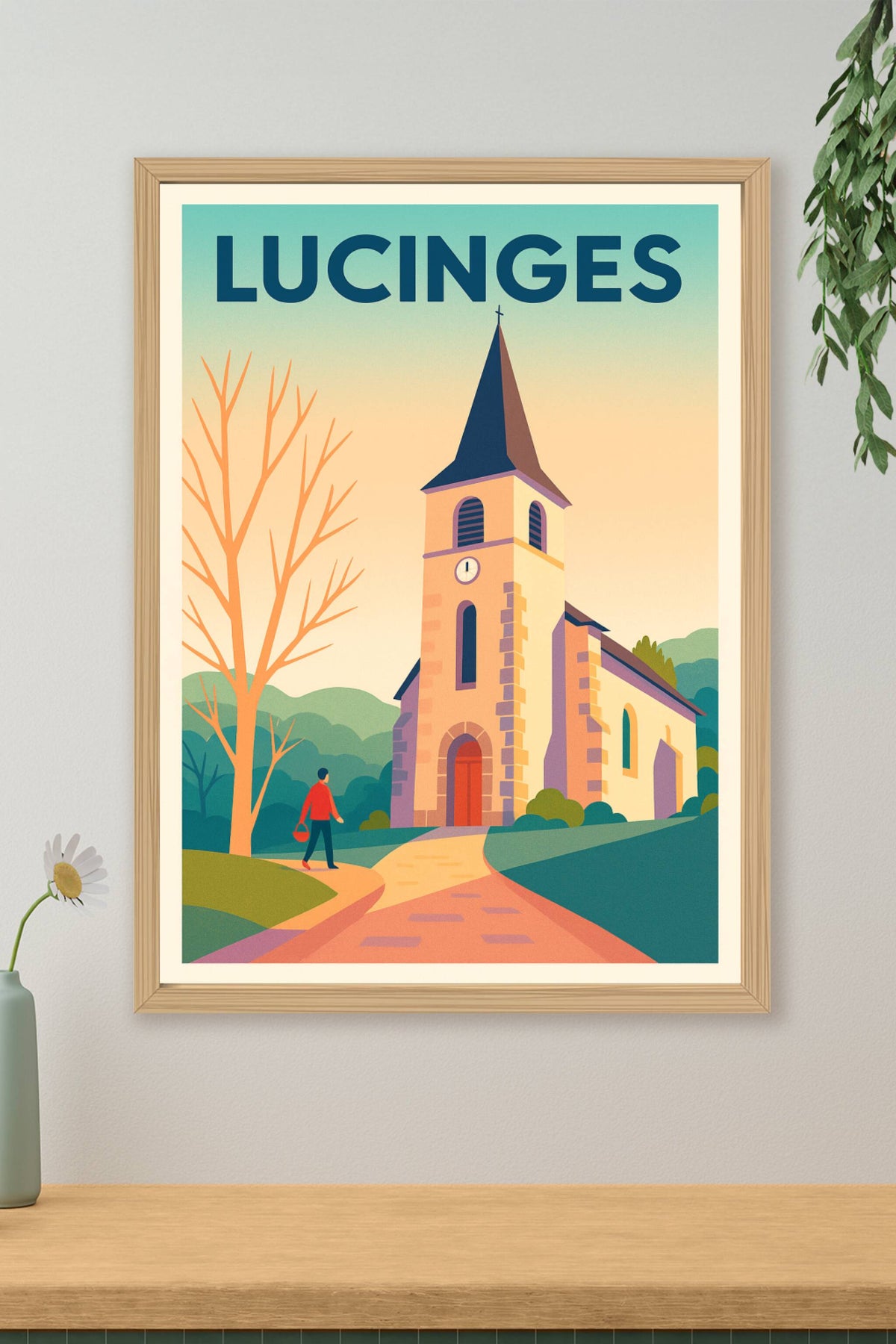 Affiche de Lucinges - Charme et sérénité au cœur de la nature