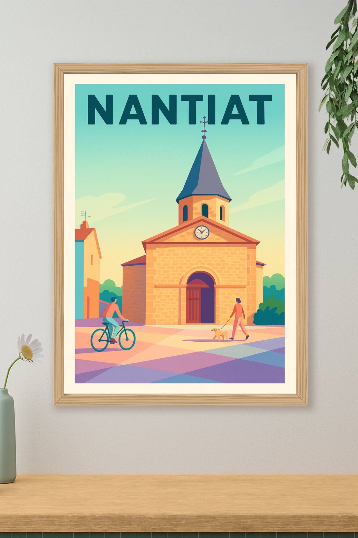 Affiche de Nantiat - Charme et sérénité au cœur du village