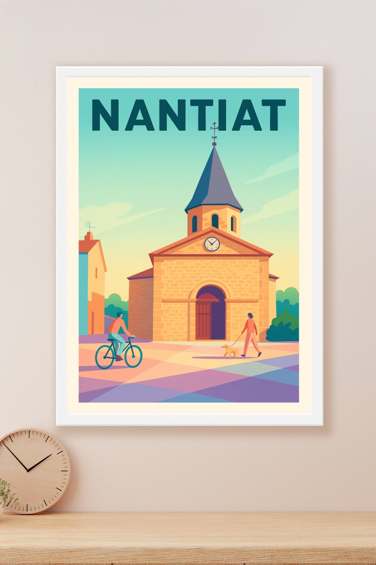 Affiche de Nantiat - Charme et sérénité au cœur du village