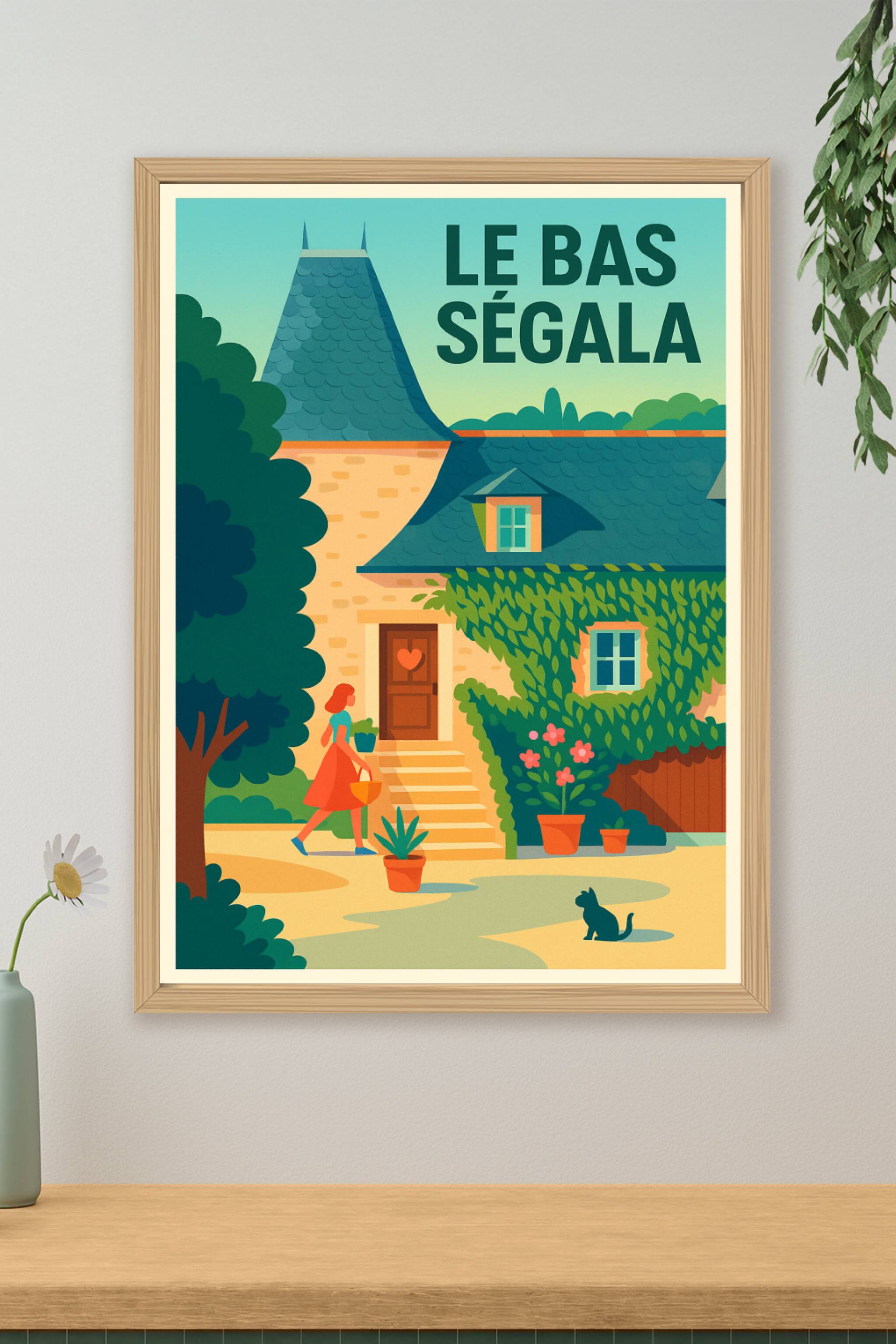Affiche de Le Bas Ségala - Charme et Sérénité à la campagne