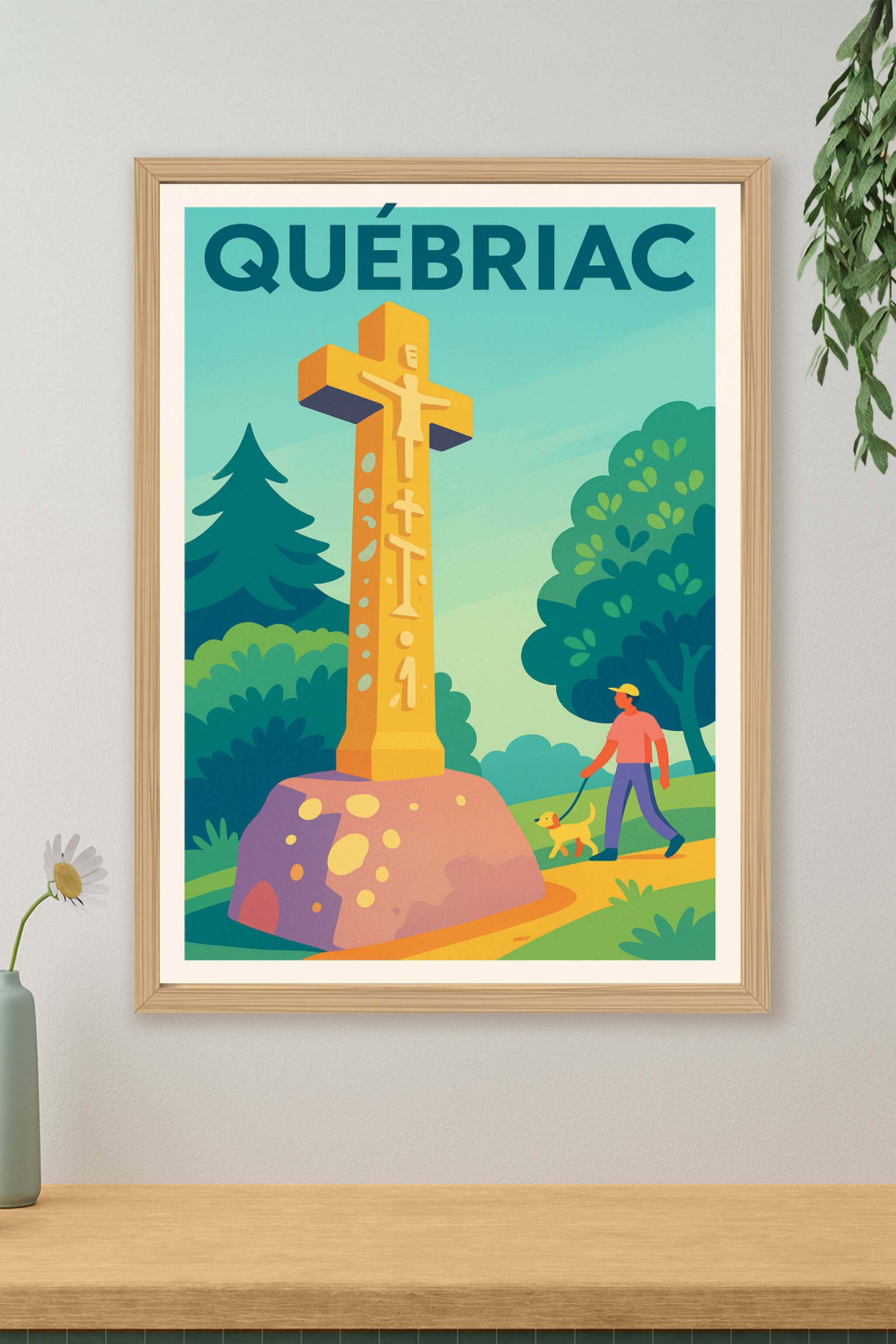 Affiche de Québriac - Charme et sérénité en pleine nature