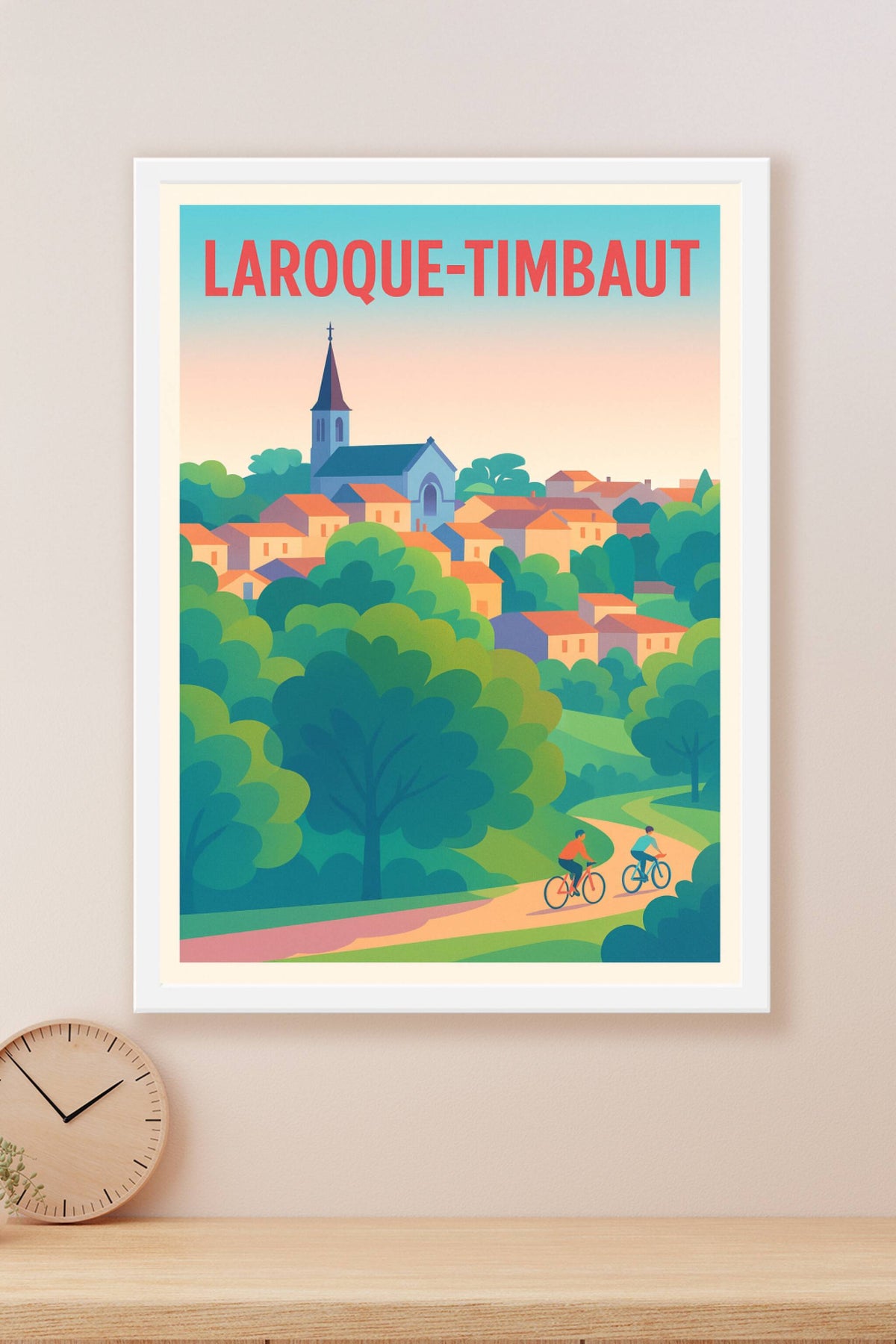 Affiche de Laroque-Timbaut - Charme paisible au cœur de la nature