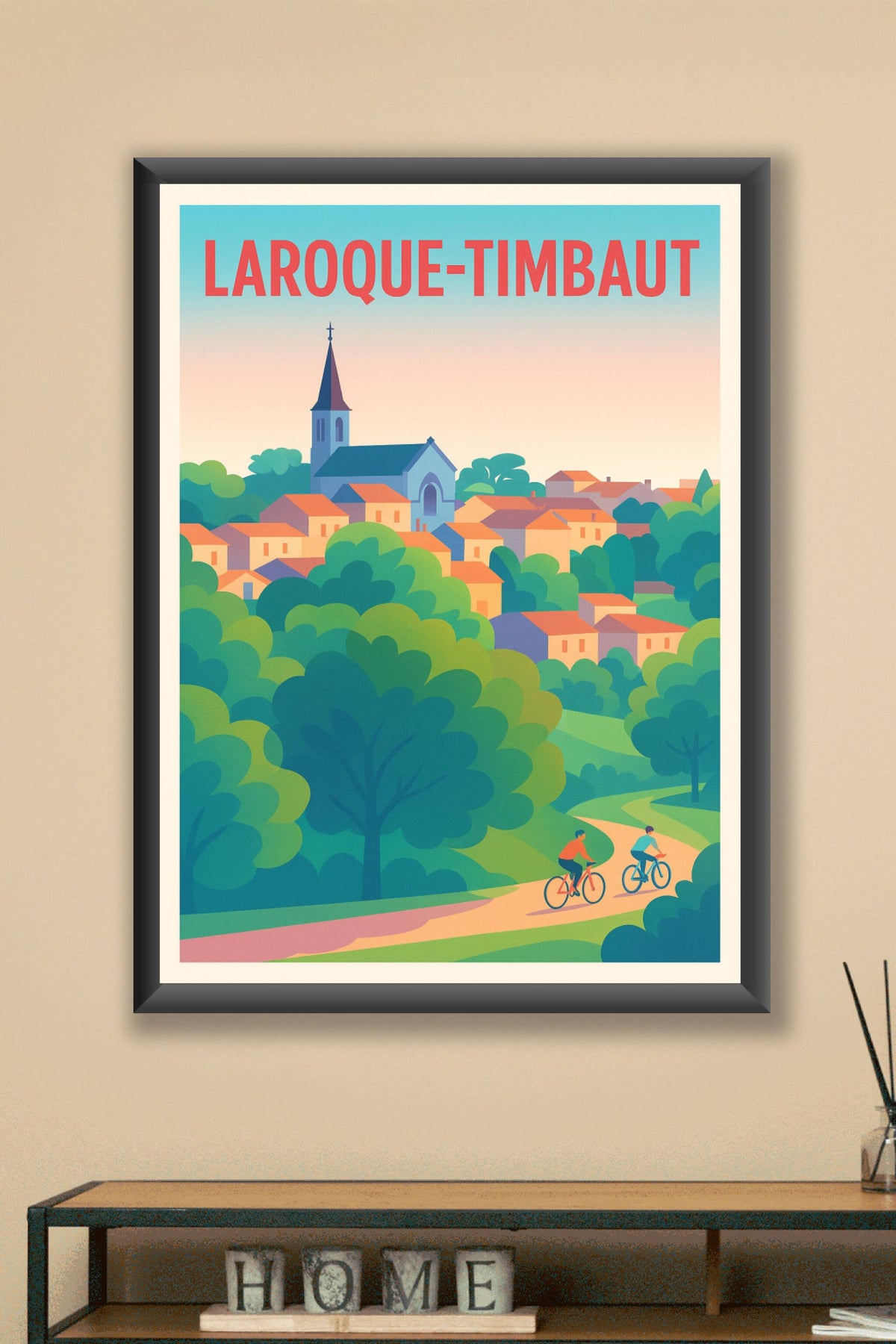 Affiche de Laroque-Timbaut - Charme paisible au cœur de la nature