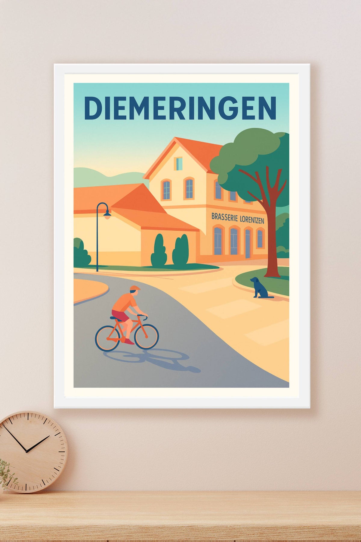 Affiche de Diemeringen - Charme et douceur de la campagne alsacienne