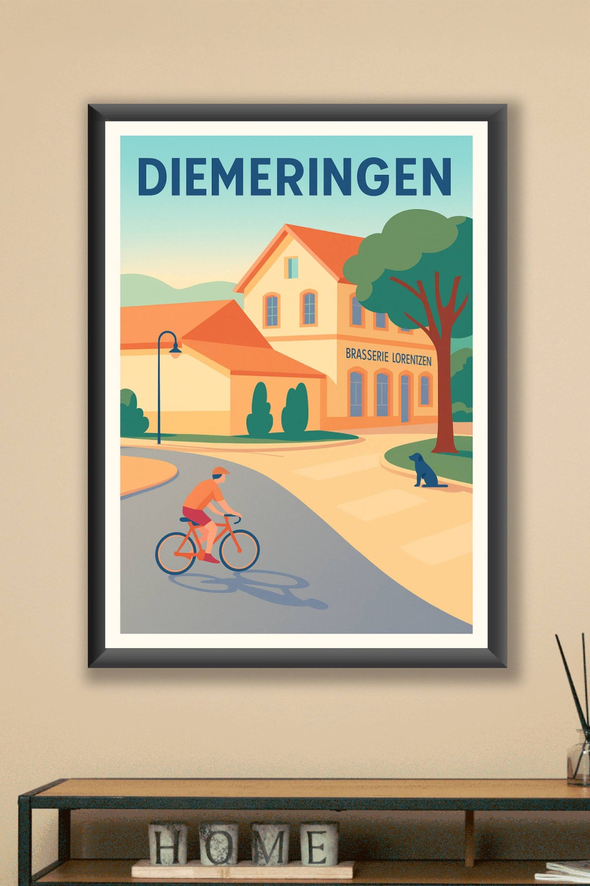 Affiche de Diemeringen - Charme et douceur de la campagne alsacienne