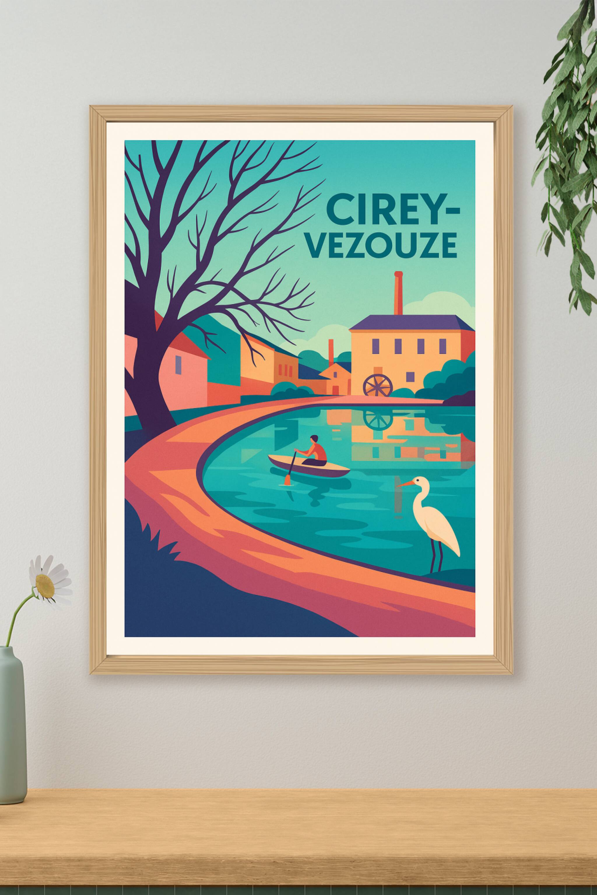 Affiche de Cirey-sur-Vezouze - Charme et sérénité au fil de l'eau