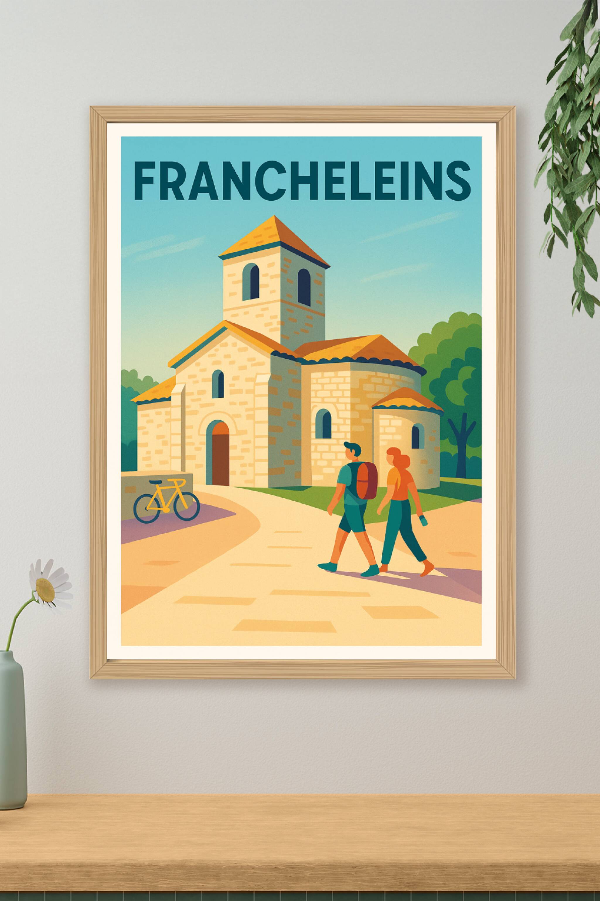 Affiche de Francheleins - Promenade paisible au cœur du village